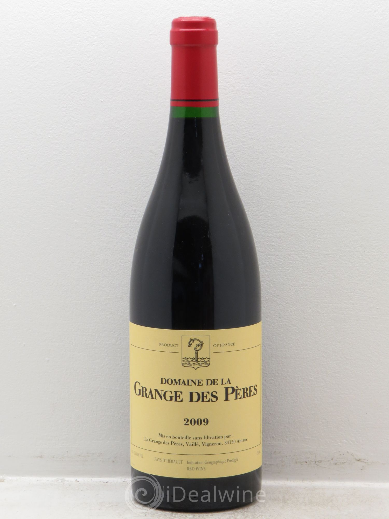 Pays d'Hérault Grange des Pères Laurent Vaillé 2009 - Lot de 1 bouteille - 0