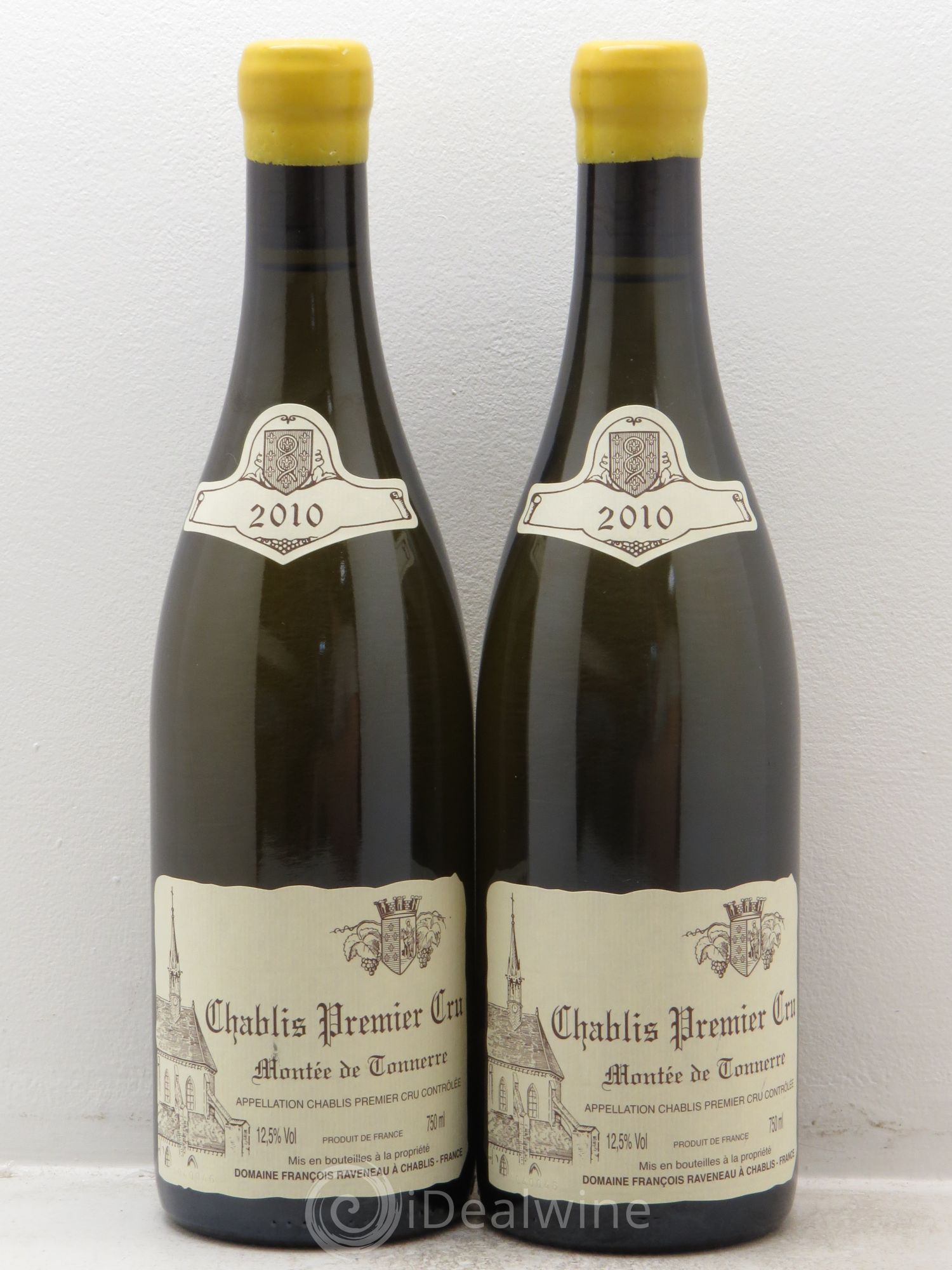 Chablis 1er Cru Montée de Tonnerre Raveneau (Domaine) 2010 - Lot de 2 bouteilles - 0