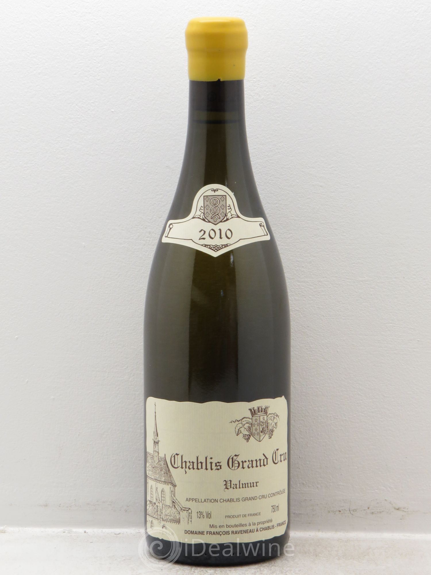 Chablis Grand Cru Valmur Raveneau (Domaine) 2010 - Lot de 1 bouteille - 0