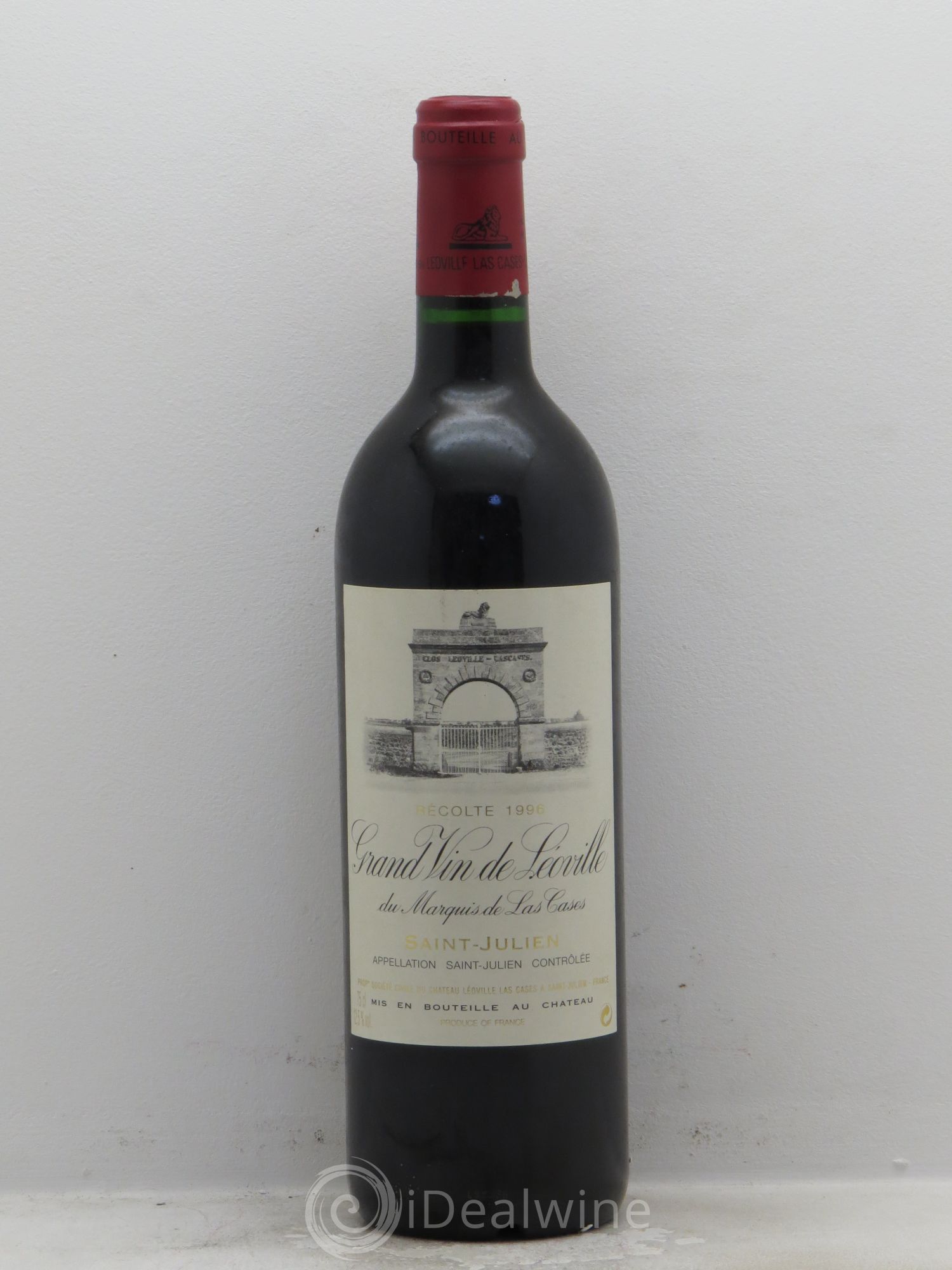 Château Léoville Las Cases 2ème Grand Cru Classé 1996 - Lot de 1 bouteille - 0