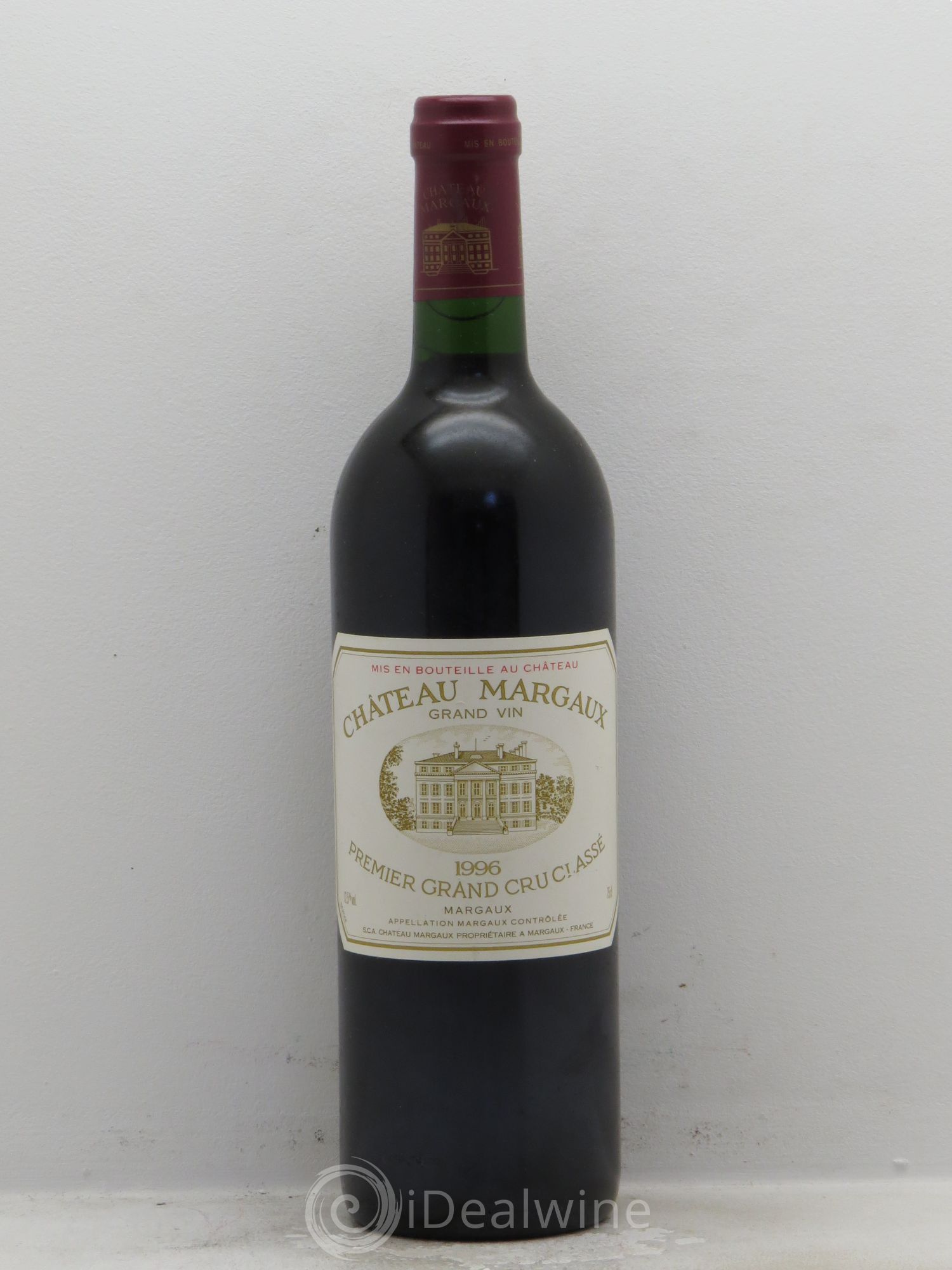 Château Margaux 1er Grand Cru Classé 1996 - Lot de 1 bouteille - 0