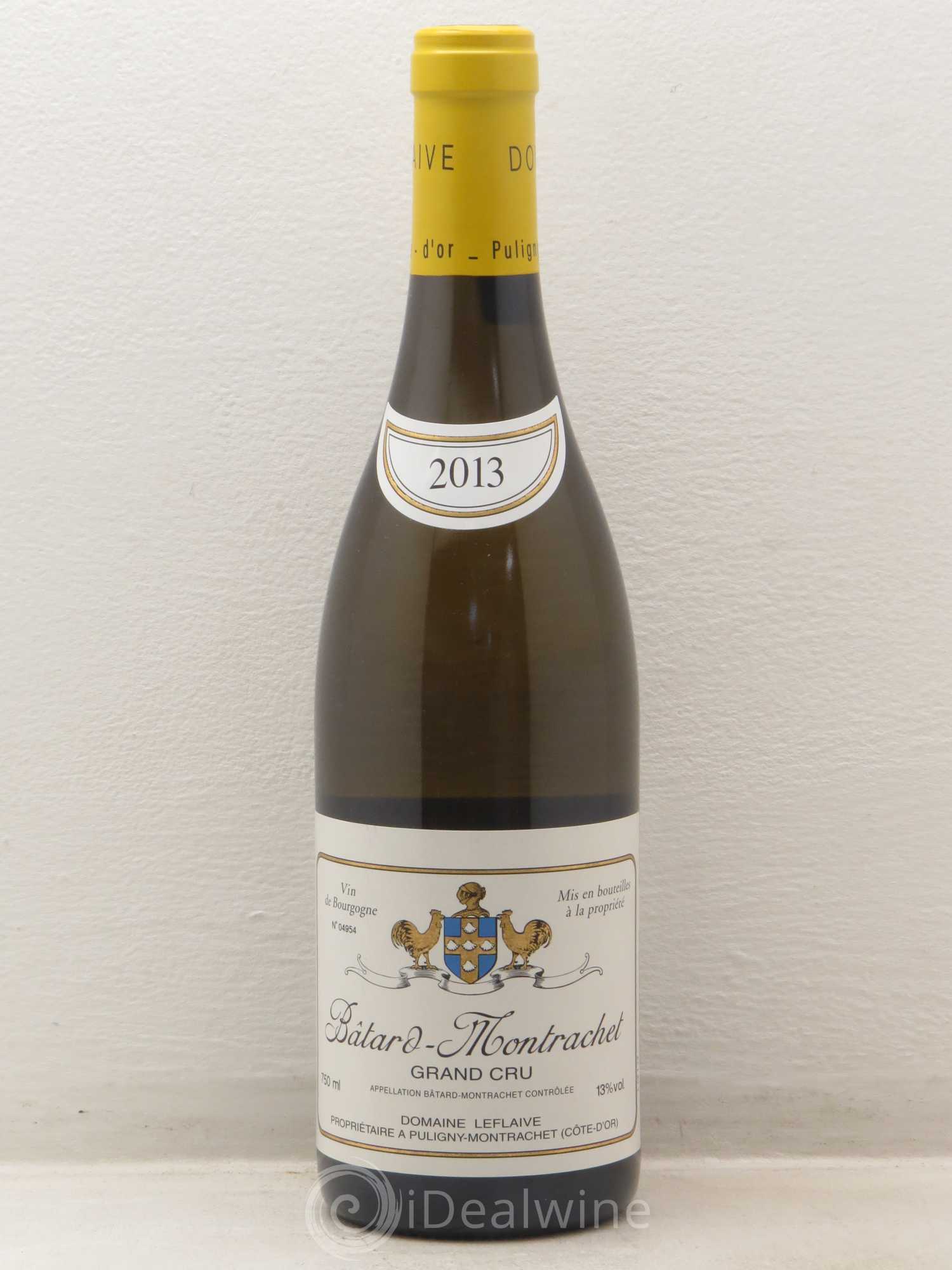 Bâtard-Montrachet Grand Cru Leflaive (Domaine) 2013 - Lot de 1 bouteille - 0