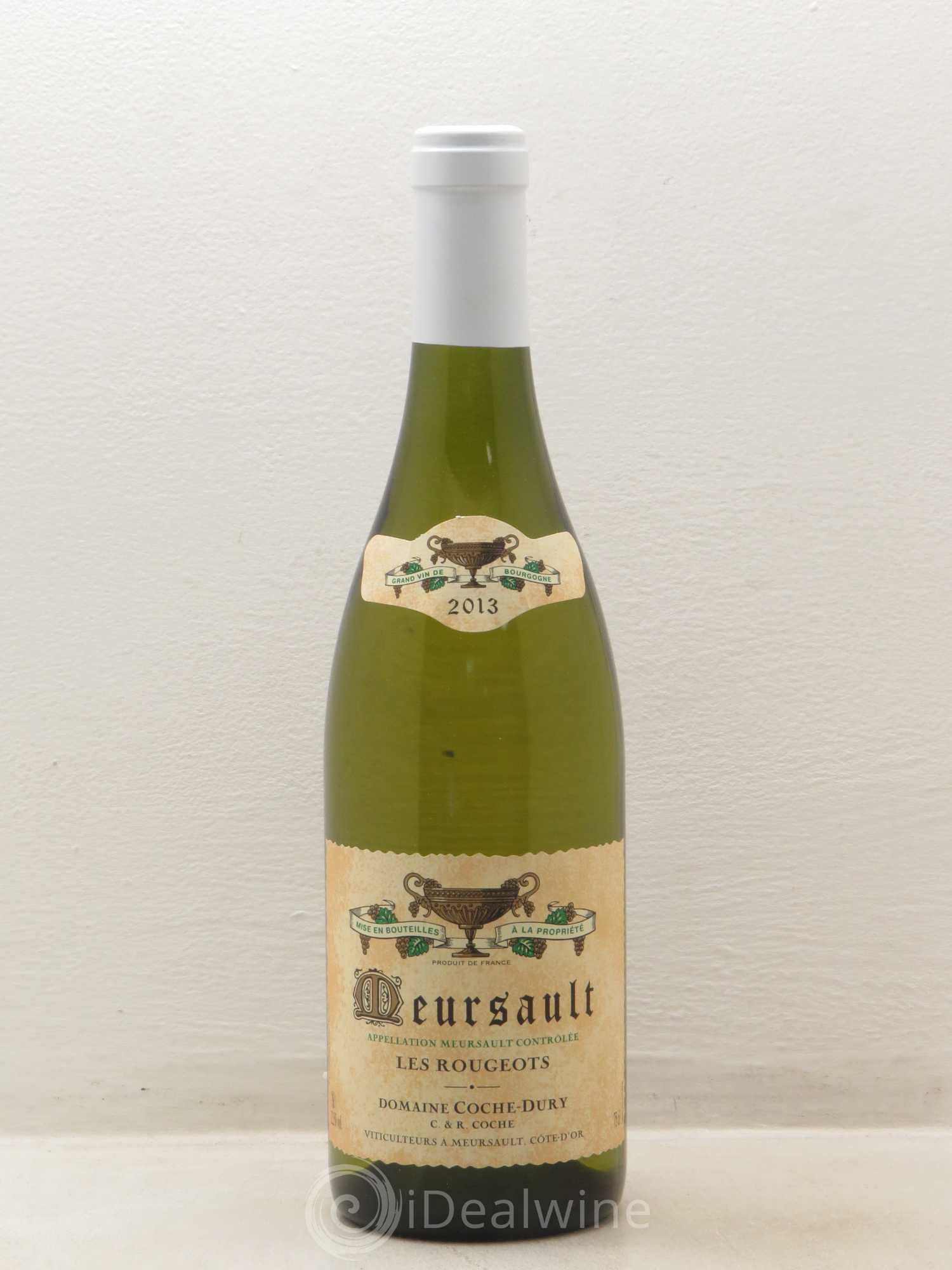 Meursault Les Rougeots Coche Dury (Domaine) 2013 - Lot de 1 bouteille - 0