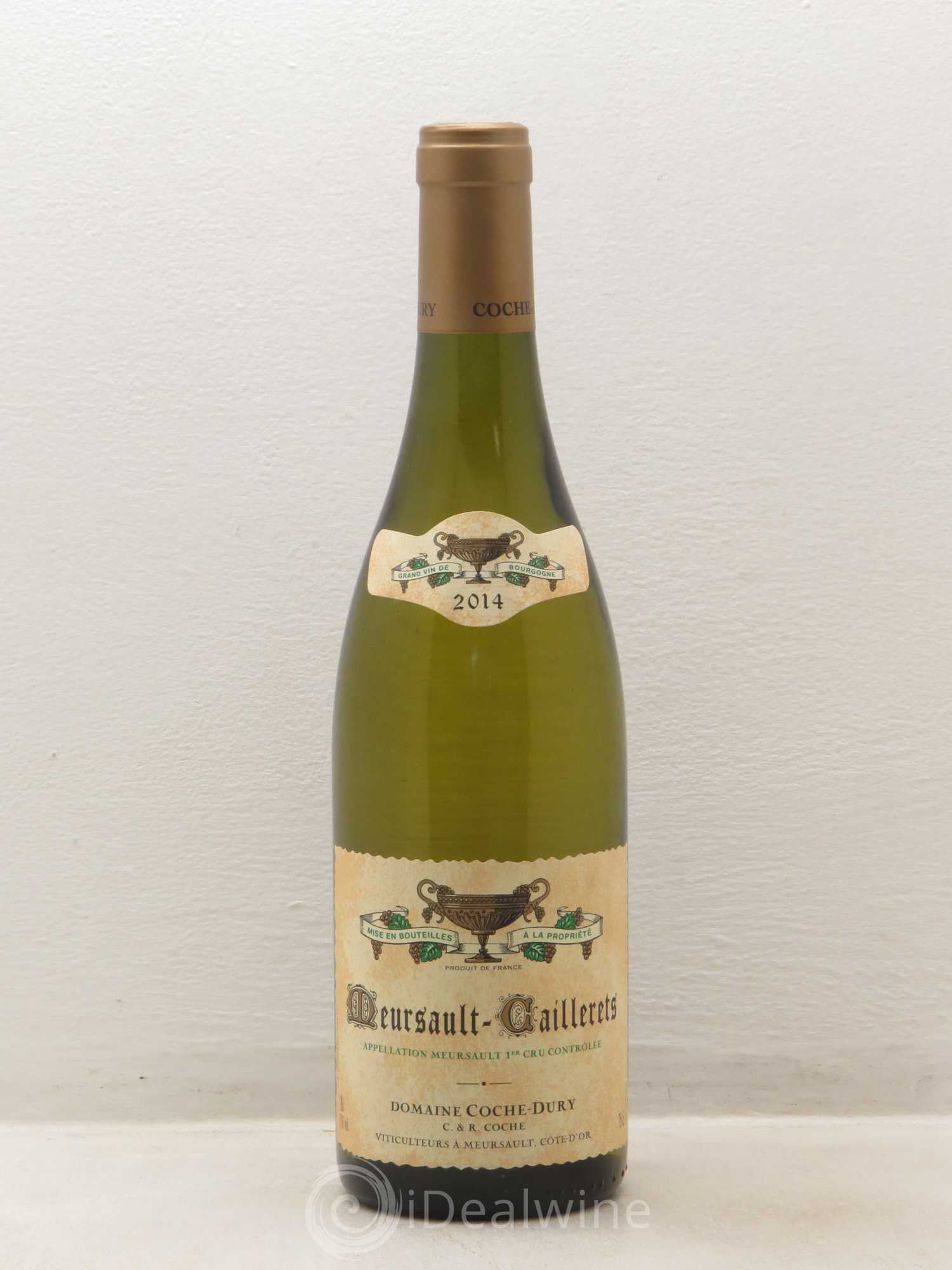 Meursault 1er Cru Caillerets Coche Dury (Domaine) 2014 - Lot de 1 bouteille - 0