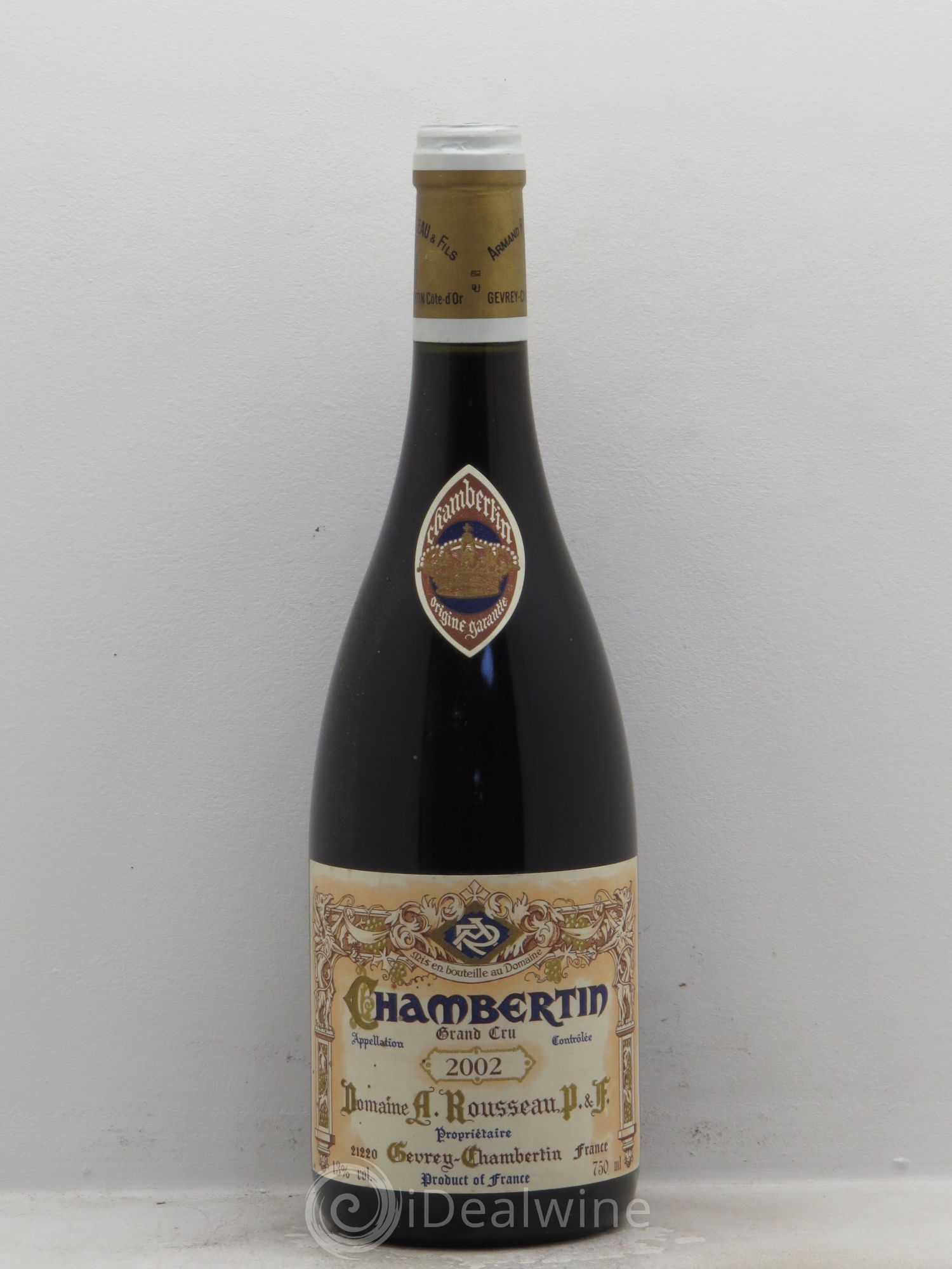 Chambertin Grand Cru Armand Rousseau (Domaine) 2002 - Lot de 1 bouteille - 0