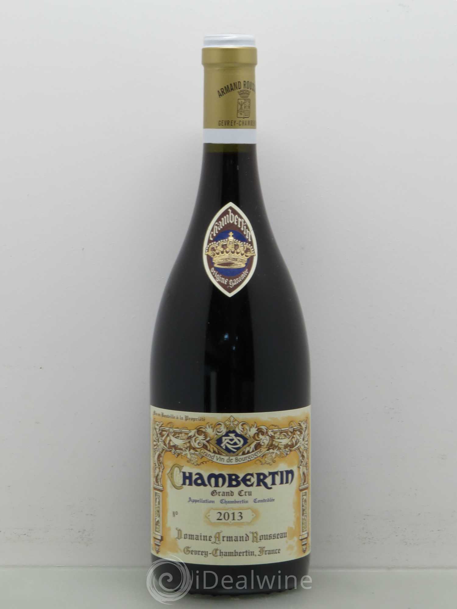 Chambertin Grand Cru Armand Rousseau (Domaine) 2013 - Lot de 1 bouteille - 0