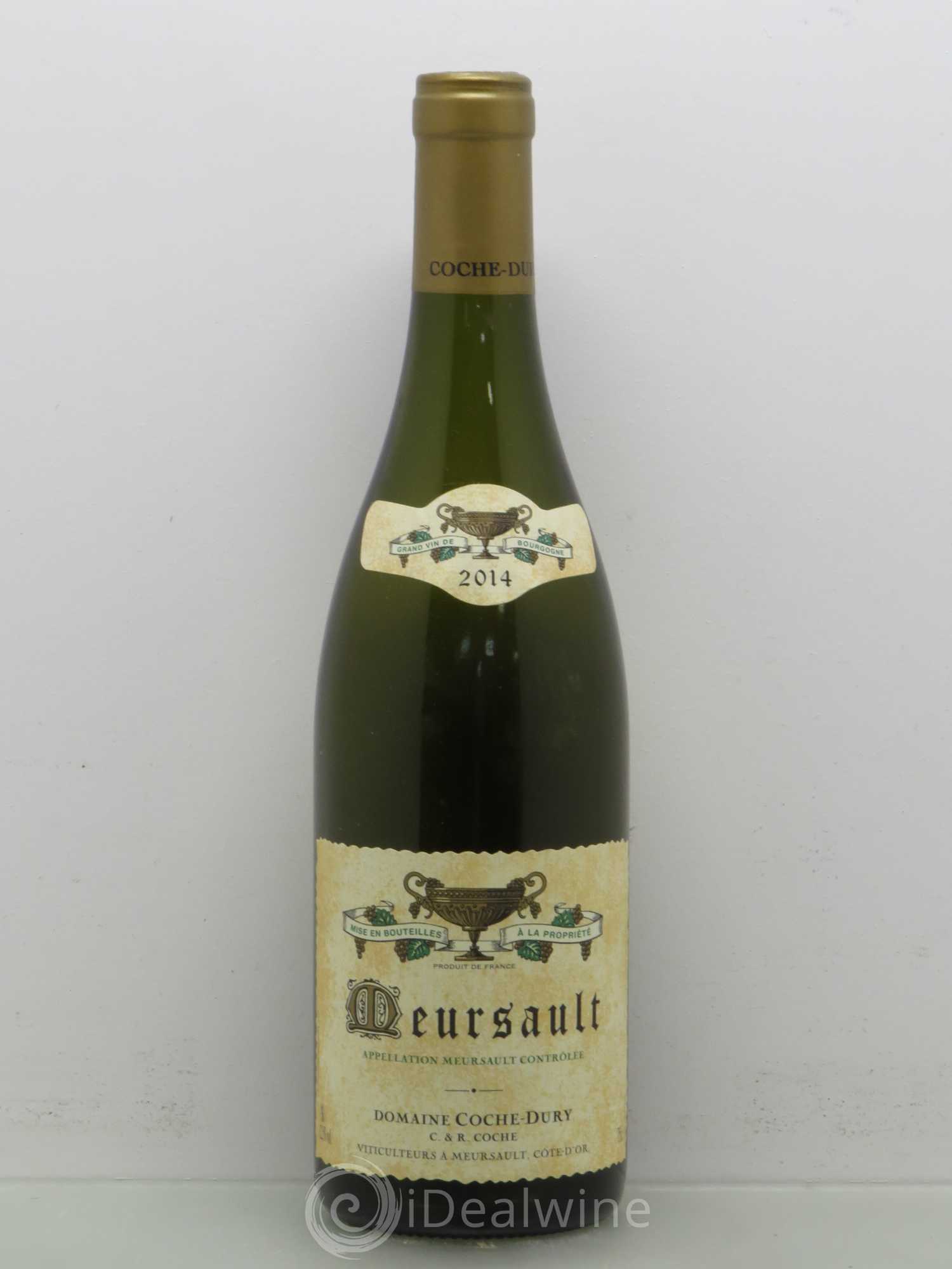 Meursault Coche Dury (Domaine) 2014 - Lot de 1 bouteille - 0