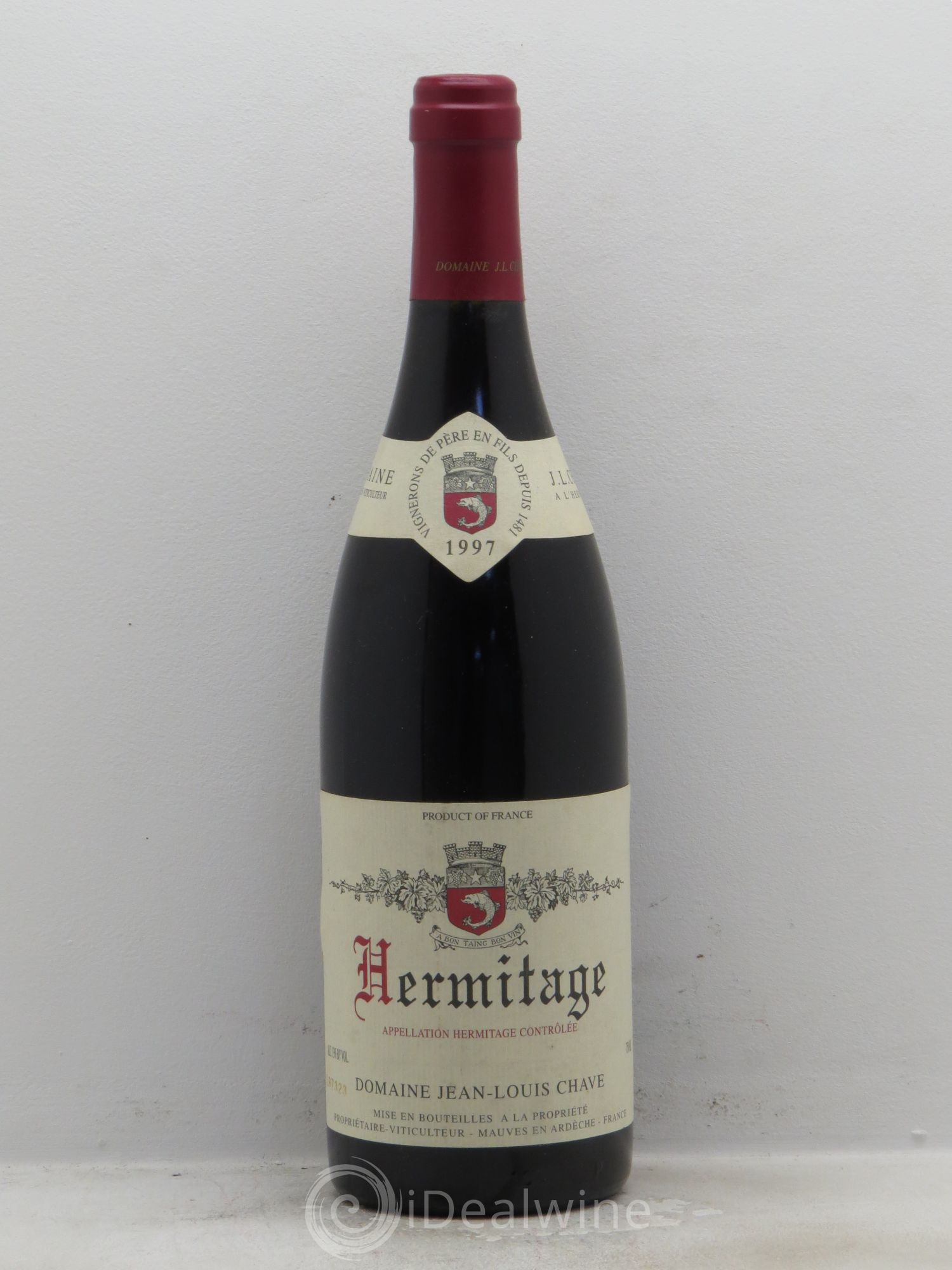 Hermitage Jean-Louis Chave 1997 - Lot de 1 bouteille - 0
