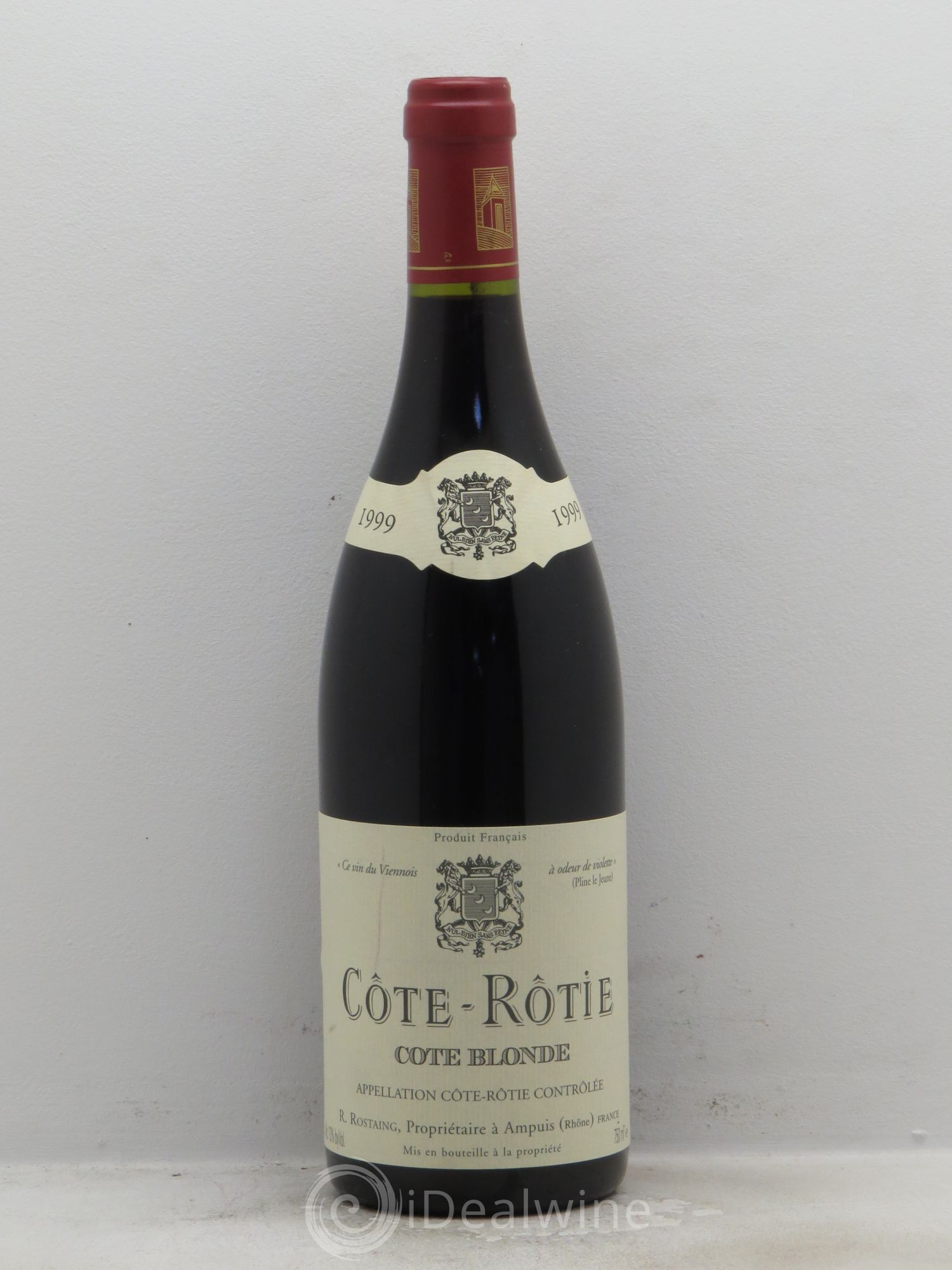 Côte-Rôtie Côte Blonde René Rostaing 1999 - Lot de 1 bouteille - 0
