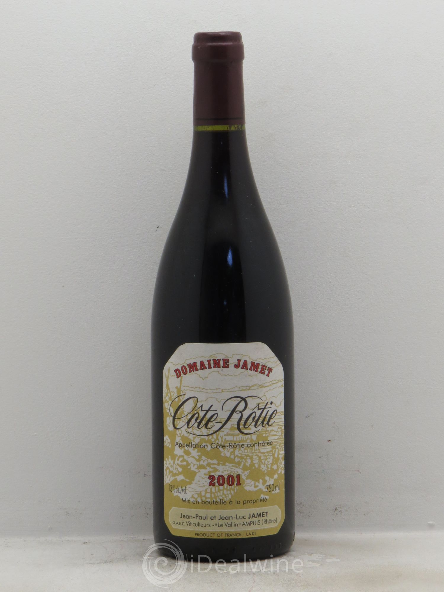 Côte-Rôtie Jamet (Domaine) 2001 - Lot de 1 bouteille - 0