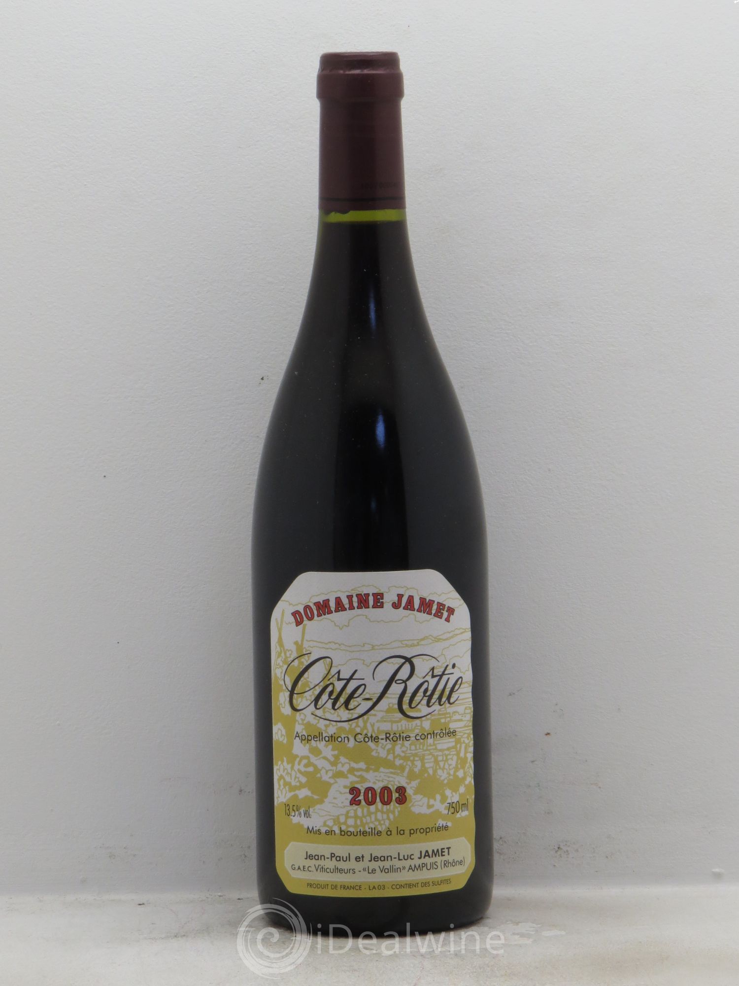 Côte-Rôtie Jamet (Domaine) 2003 - Lot de 1 bouteille - 0
