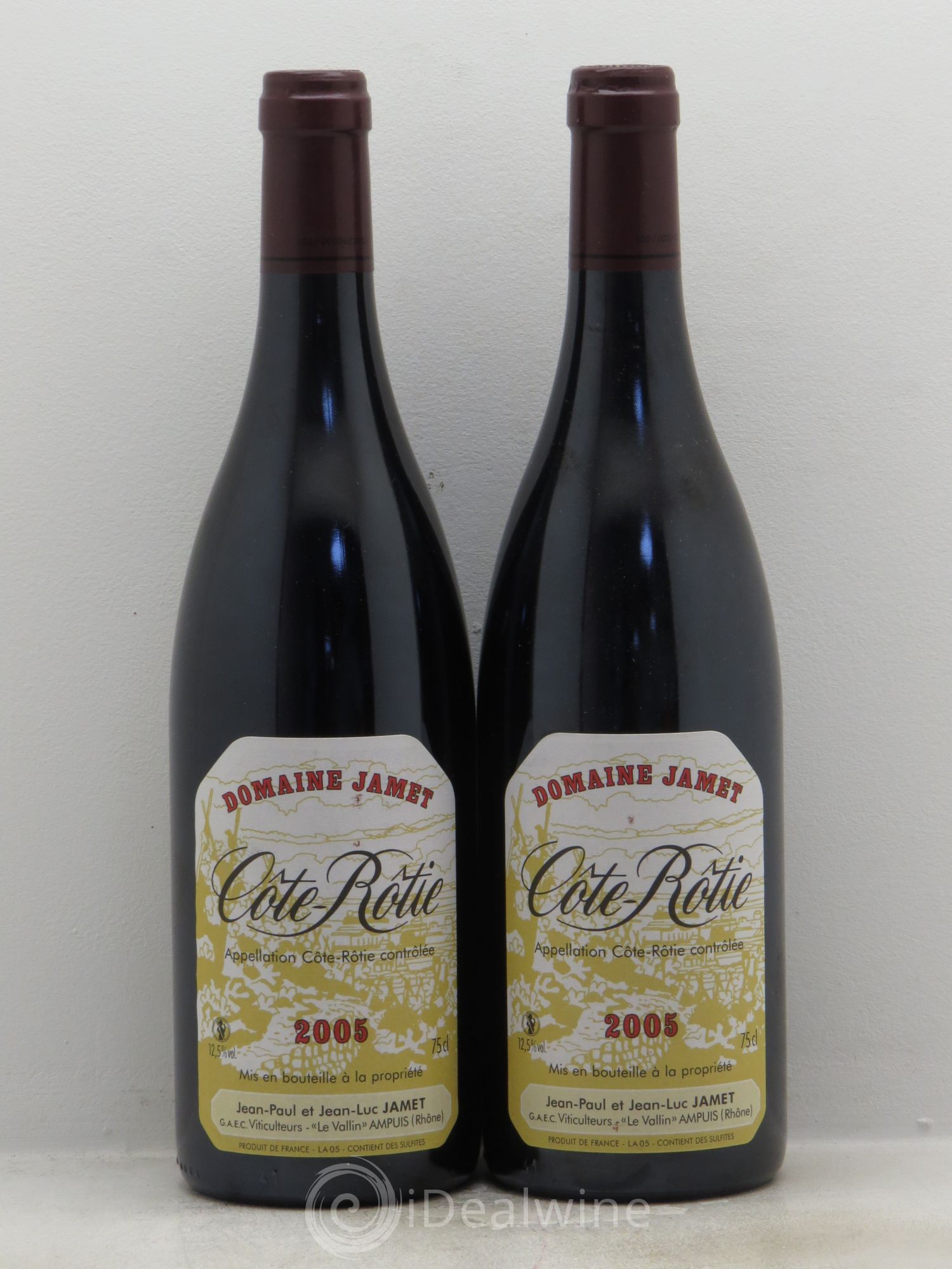 Côte-Rôtie Jamet (Domaine) 2005 - Lot de 2 bouteilles - 0