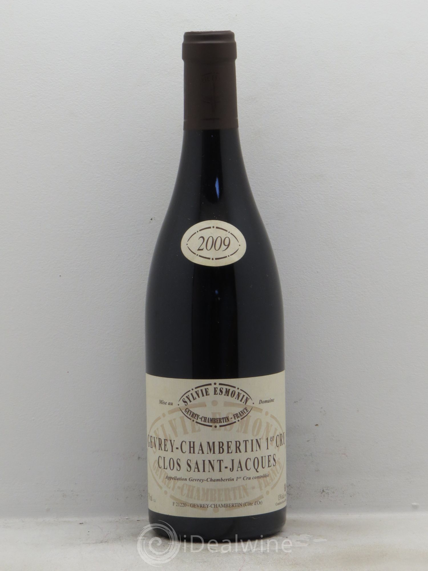 Gevrey-Chambertin 1er Cru Clos Saint Jacques Sylvie Esmonin 2009 - Lot de 1 bouteille - 0