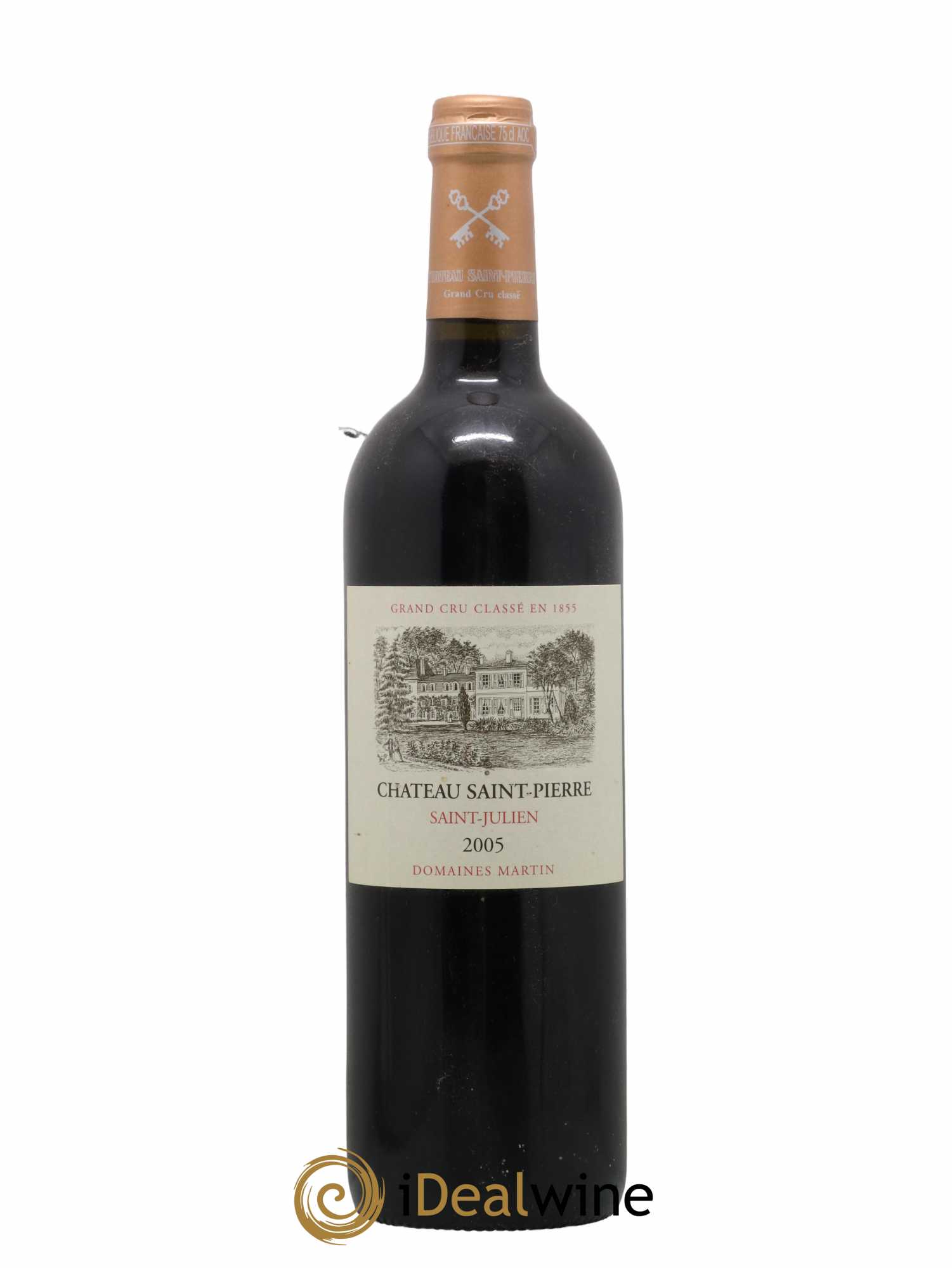 Château Saint-Pierre 4ème Grand Cru Classé 2005 - Lot de 1 bouteille - 0