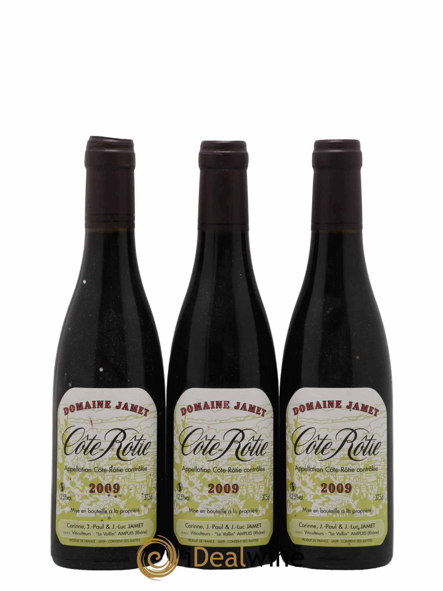 Côte-Rôtie Jamet (Domaine) 2009 - Lot de 3 demi bouteilles - 0
