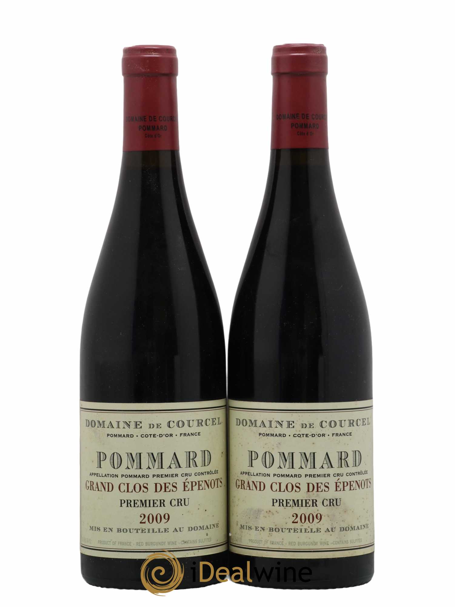 Pommard 1er Cru Grand Clos des Epenots de Courcel (Domaine) 2009 - Lot de 2 bouteilles - 0