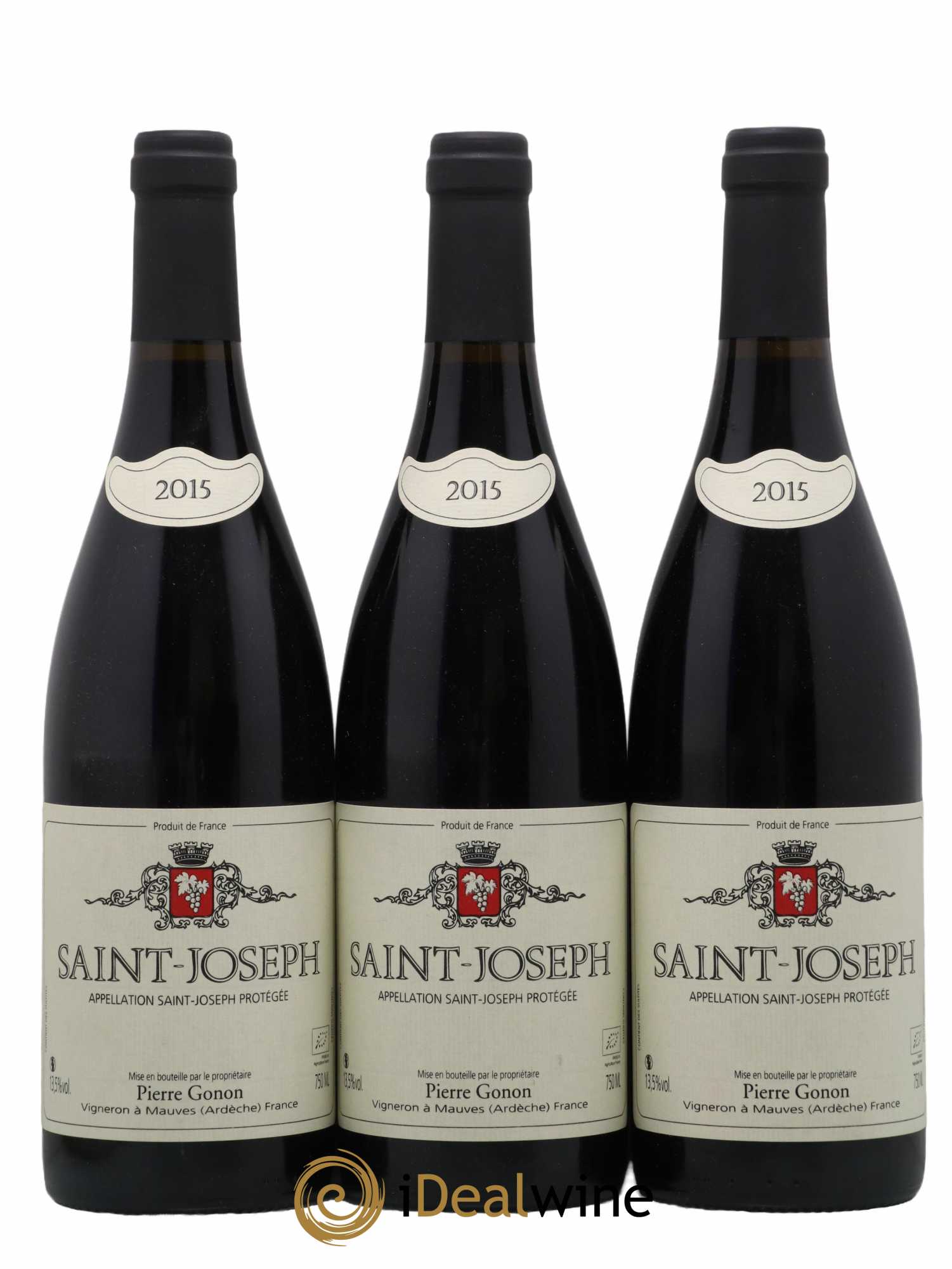 Saint-Joseph Gonon (Domaine) 2015 - Lot de 3 bouteilles - 0