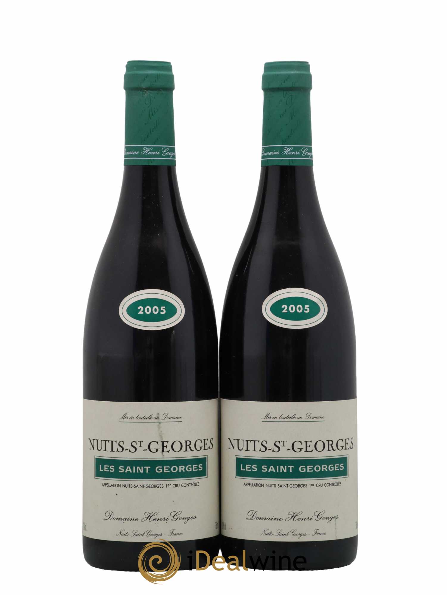 Nuits-Saint-Georges 1er Cru Les Saints Georges Henri Gouges 2005 - Lot de 2 bouteilles - 0