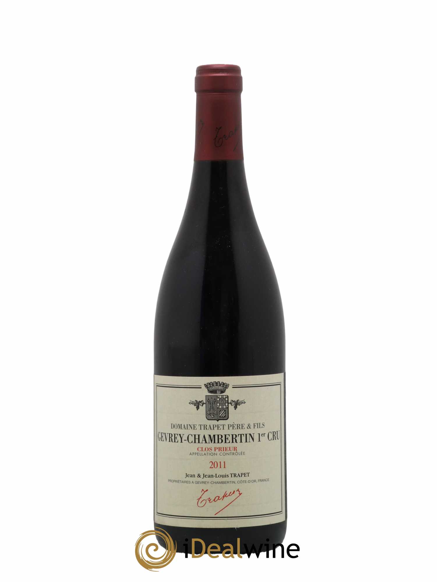 Gevrey-Chambertin 1er Cru Clos Prieur Domaine Trapet 2011 - Lot de 1 bouteille - 0