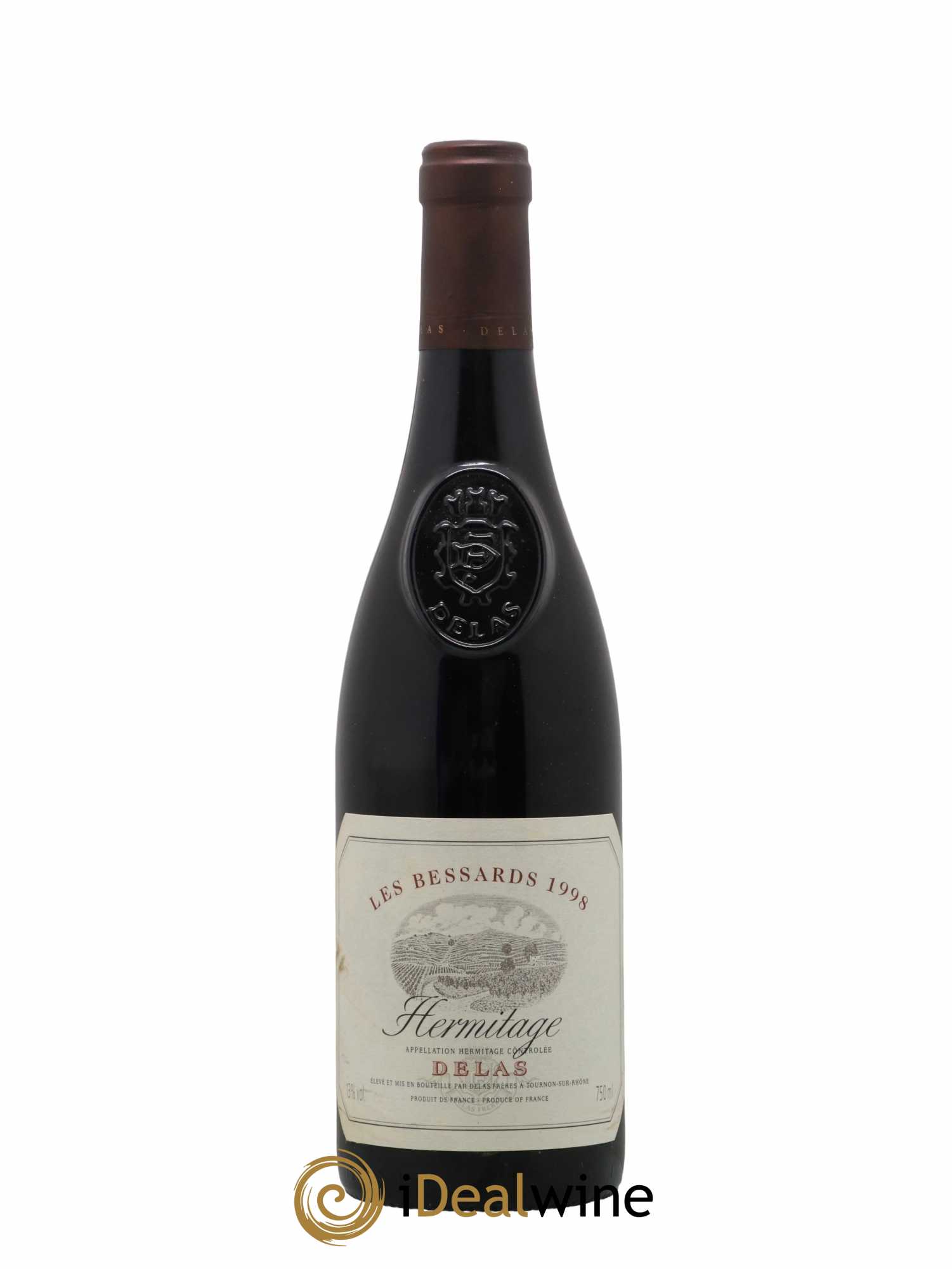 Hermitage Les Bessards Delas Frères 1998 - Lot de 1 bouteille - 0