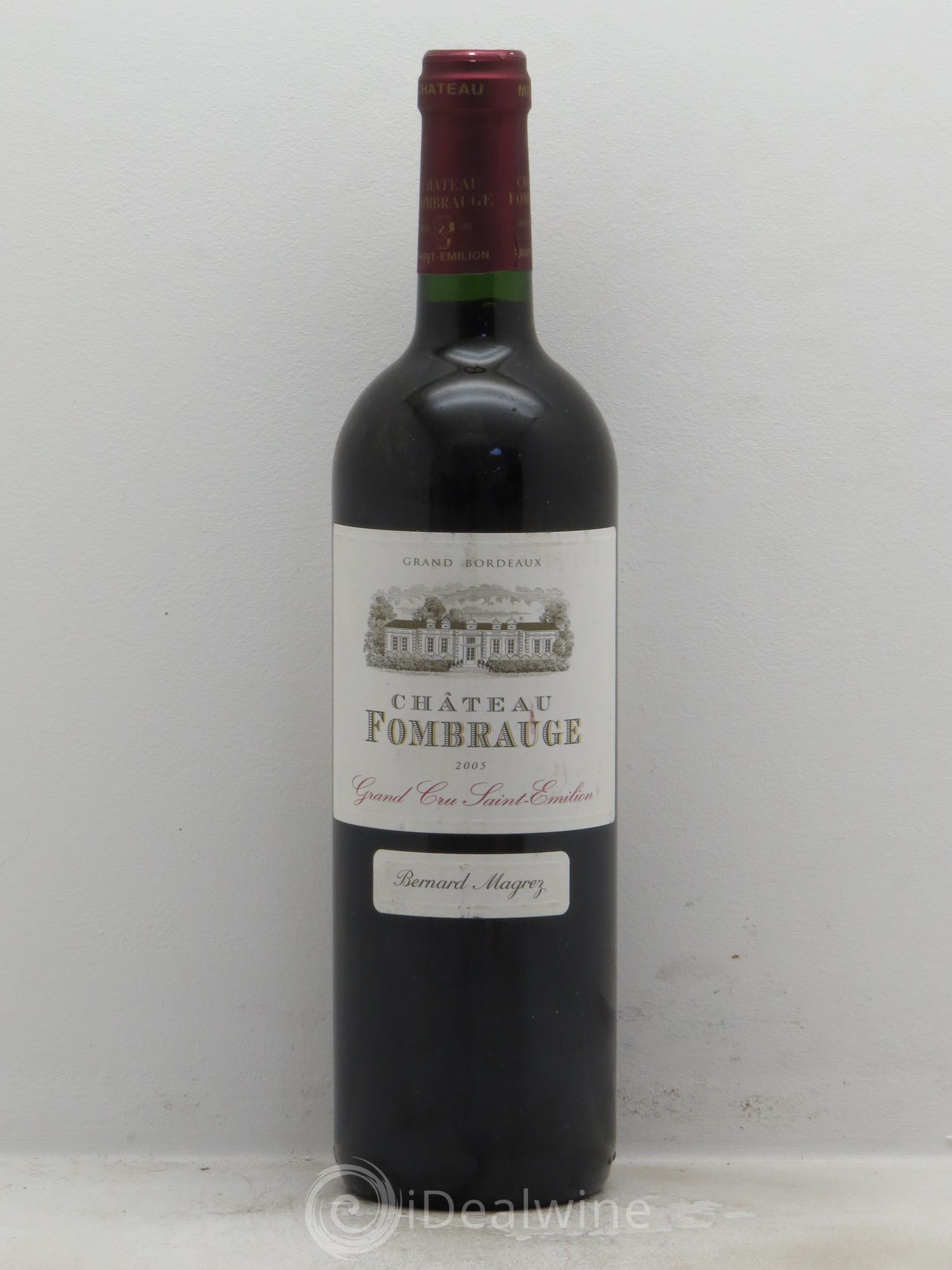 Château Fombrauge Grand Cru Classé 2005 - Lot de 1 bouteille - 0