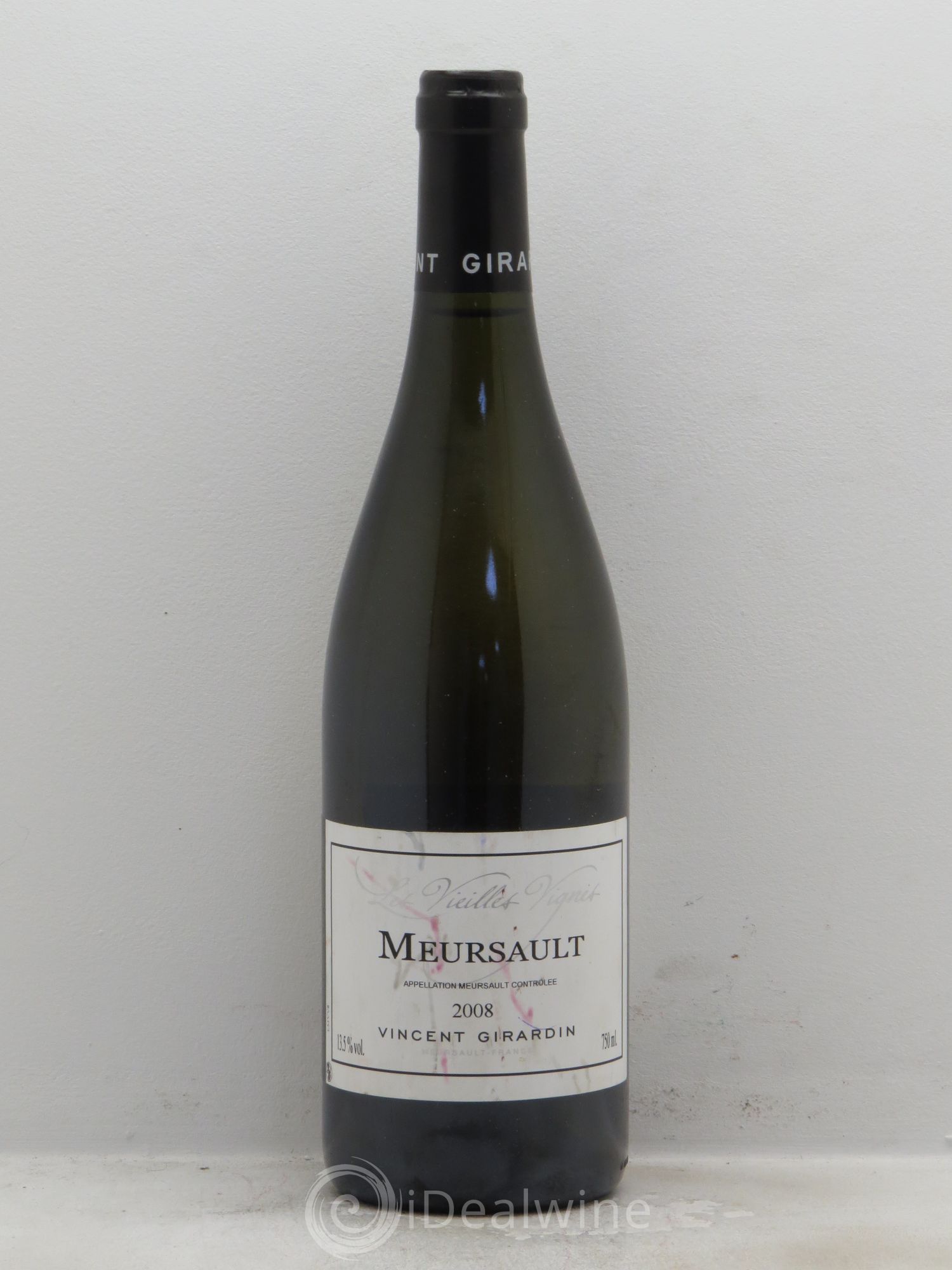 Meursault Vieilles Vignes Vincent Girardin (Domaine) 2008 - Lot de 1 bouteille - 0