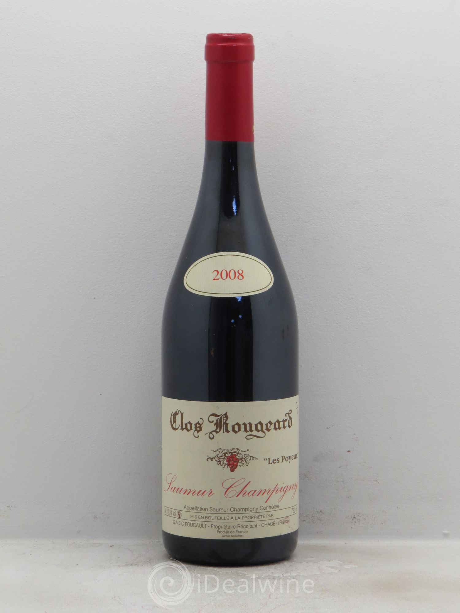 Saumur-Champigny Les Poyeux Clos Rougeard 2008 - Lot de 1 bouteille - 0
