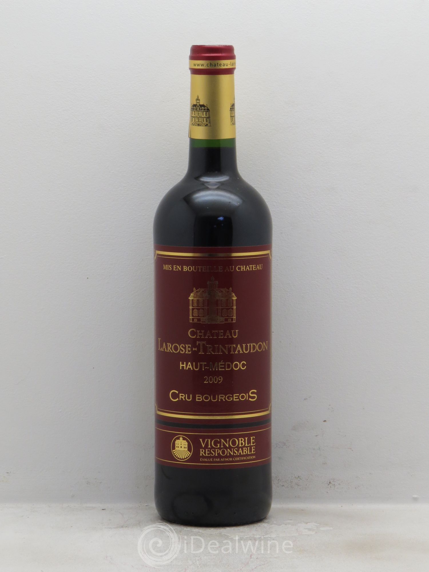 Château Larose Trintaudon Cru Bourgeois 2009 - Lot de 1 bouteille - 0
