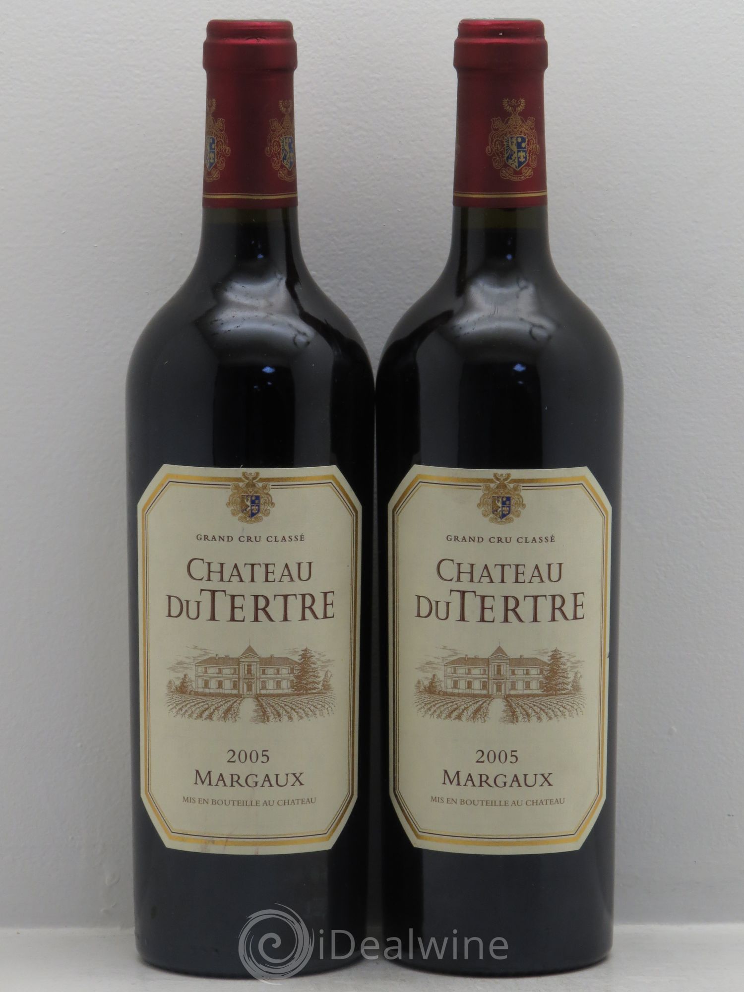 Château du Tertre 5ème Grand Cru Classé 2005 - Lot de 2 bouteilles - 0