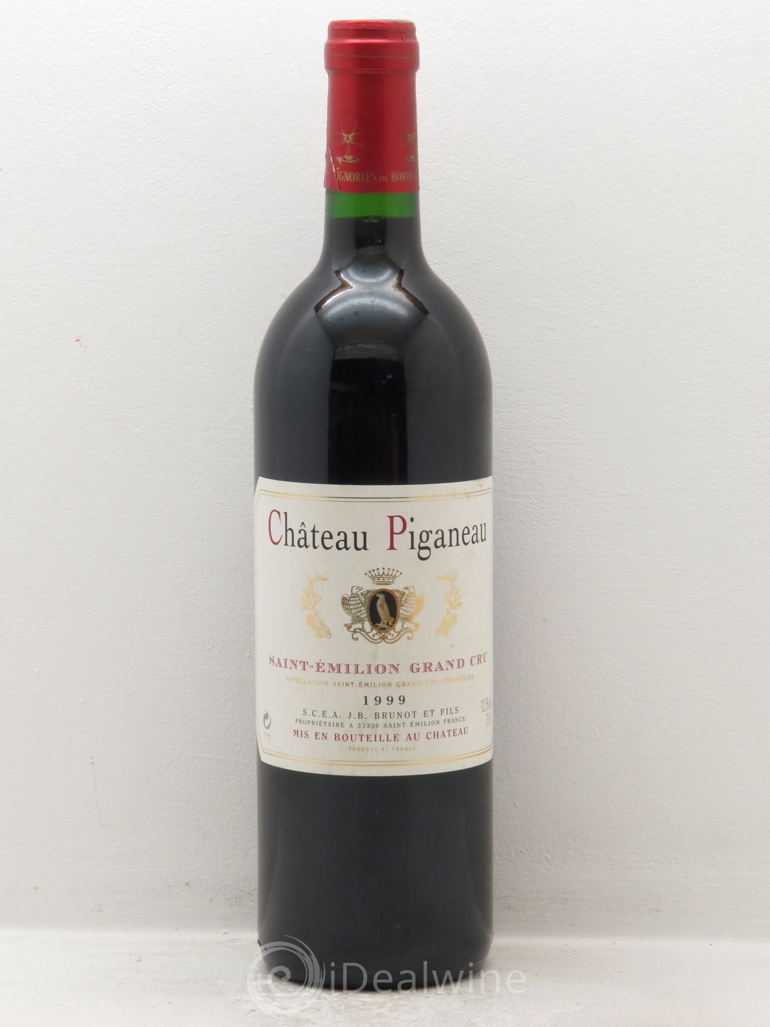 Saint-Émilion Château Piganeau 1999 - Lot de 1 bouteille - 0
