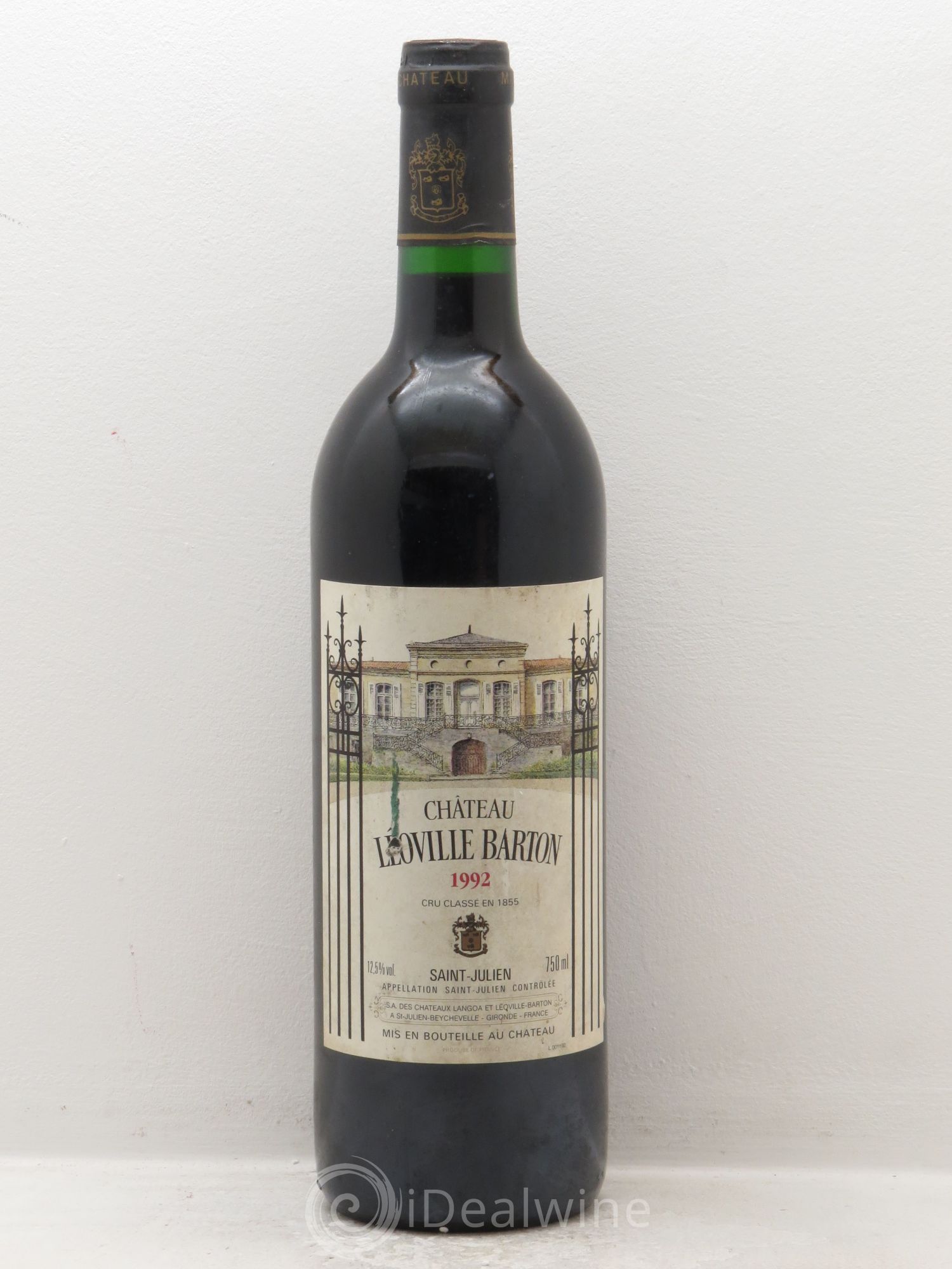 Château Léoville Barton 2ème Grand Cru Classé 1992 - Lot de 6 bouteilles - 0