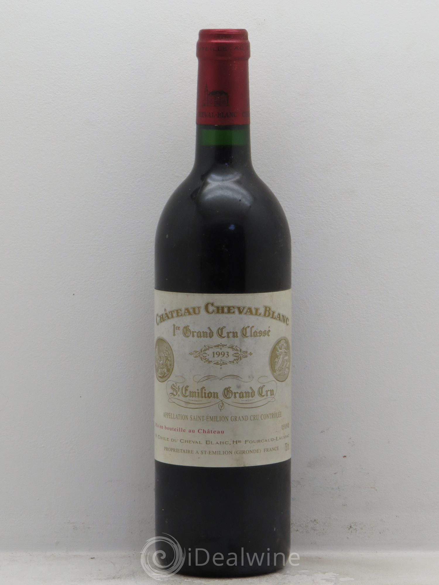Château Cheval Blanc 1er Grand Cru Classé A 1993 - Lot de 1 bouteille - 0
