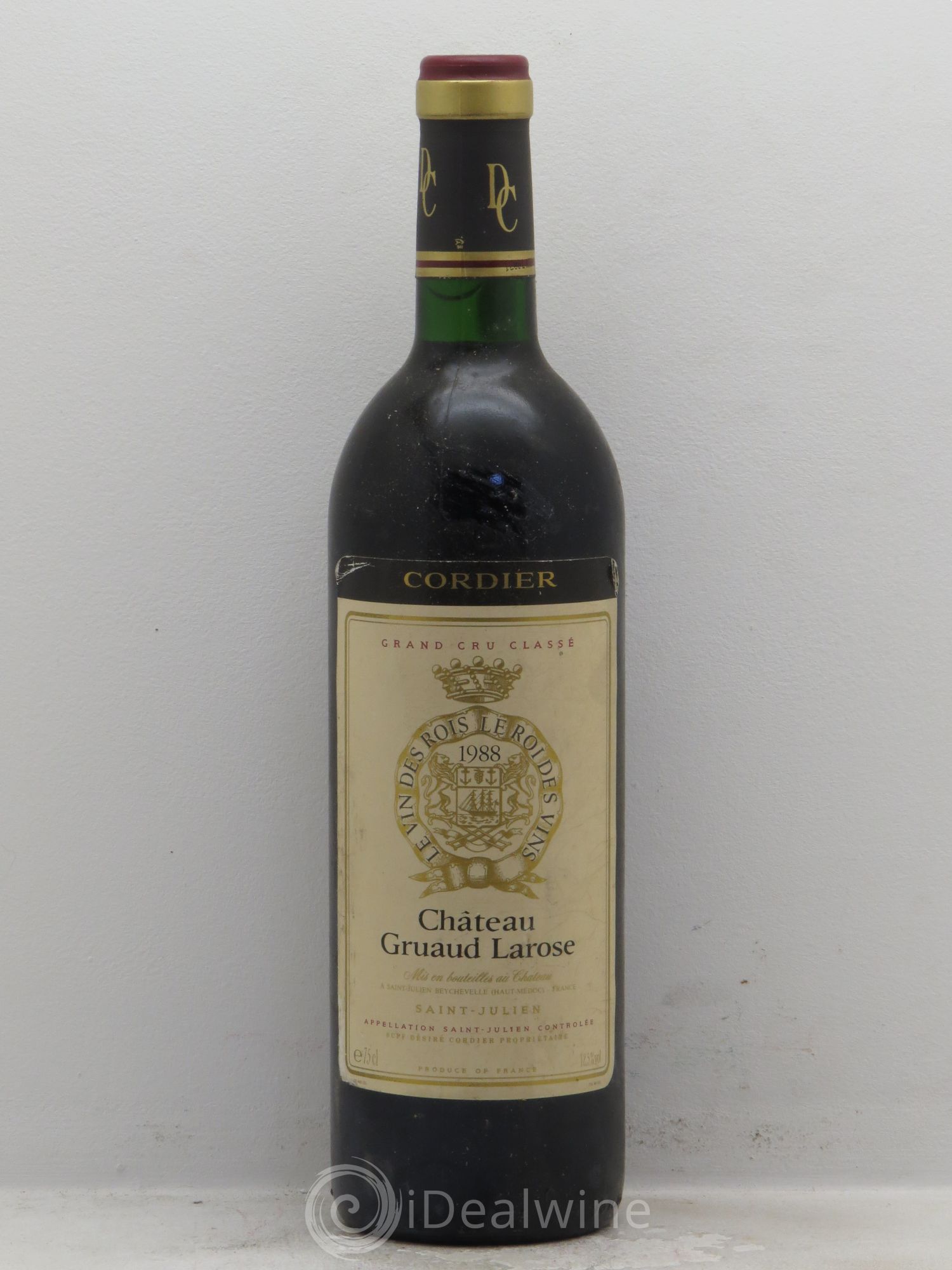 Château Gruaud Larose 2ème Grand Cru Classé 1988 - Lot de 1 bouteille - 0