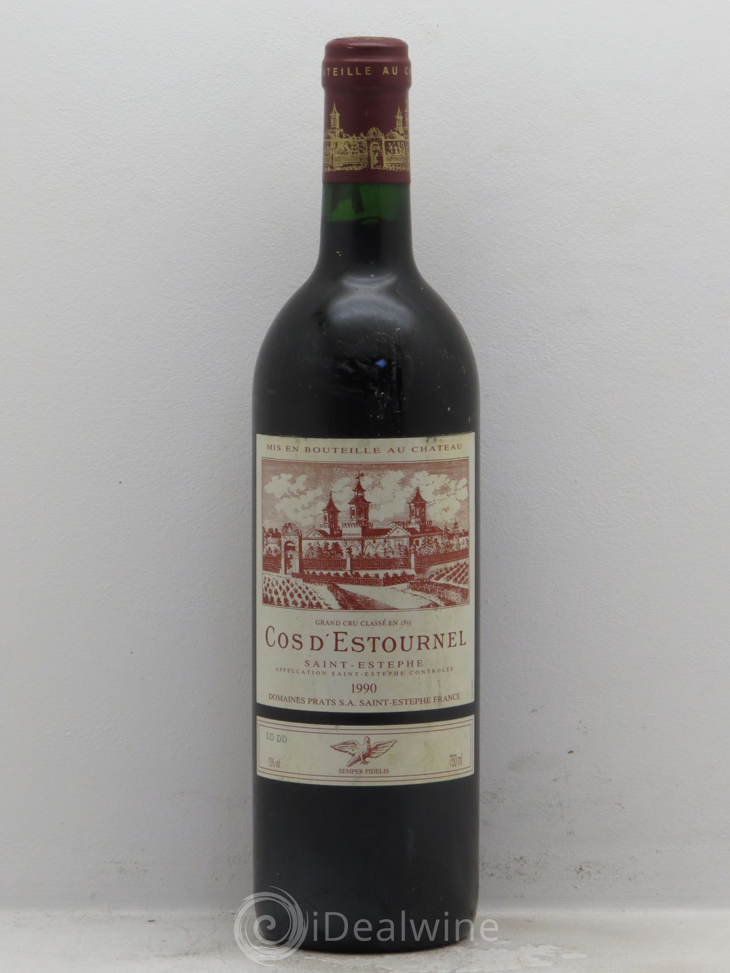 Cos d'Estournel 2ème Grand Cru Classé 1990 - Lot de 1 bouteille - 0