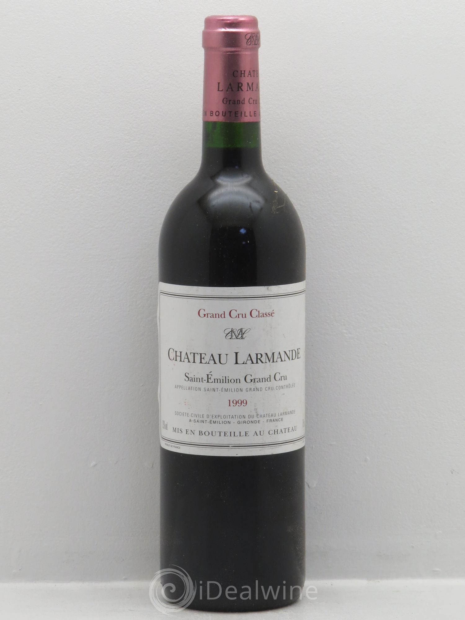 Château Larmande Grand Cru Classé 1999 - Lot de 1 bouteille - 0
