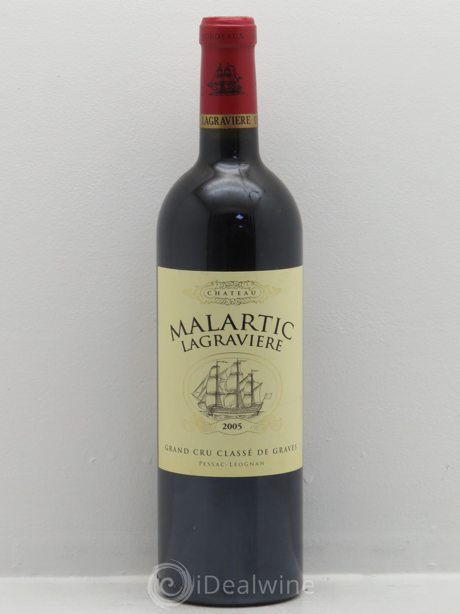 Château Malartic-Lagravière Cru Classé de Graves 2005 - Lot de 1 bouteille - 0