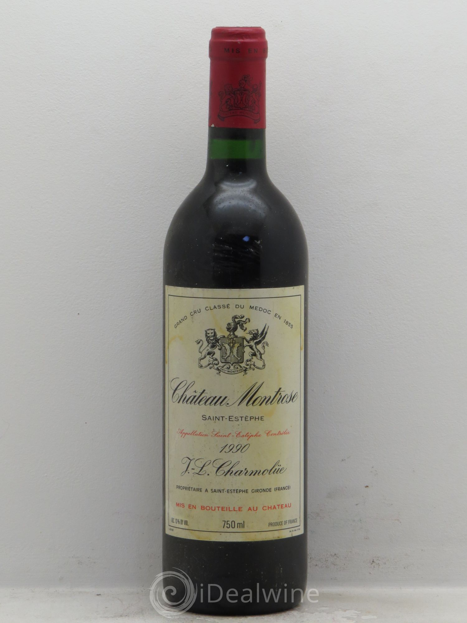 Château Montrose 2ème Grand Cru Classé 1990 - Lot de 1 bouteille - 0