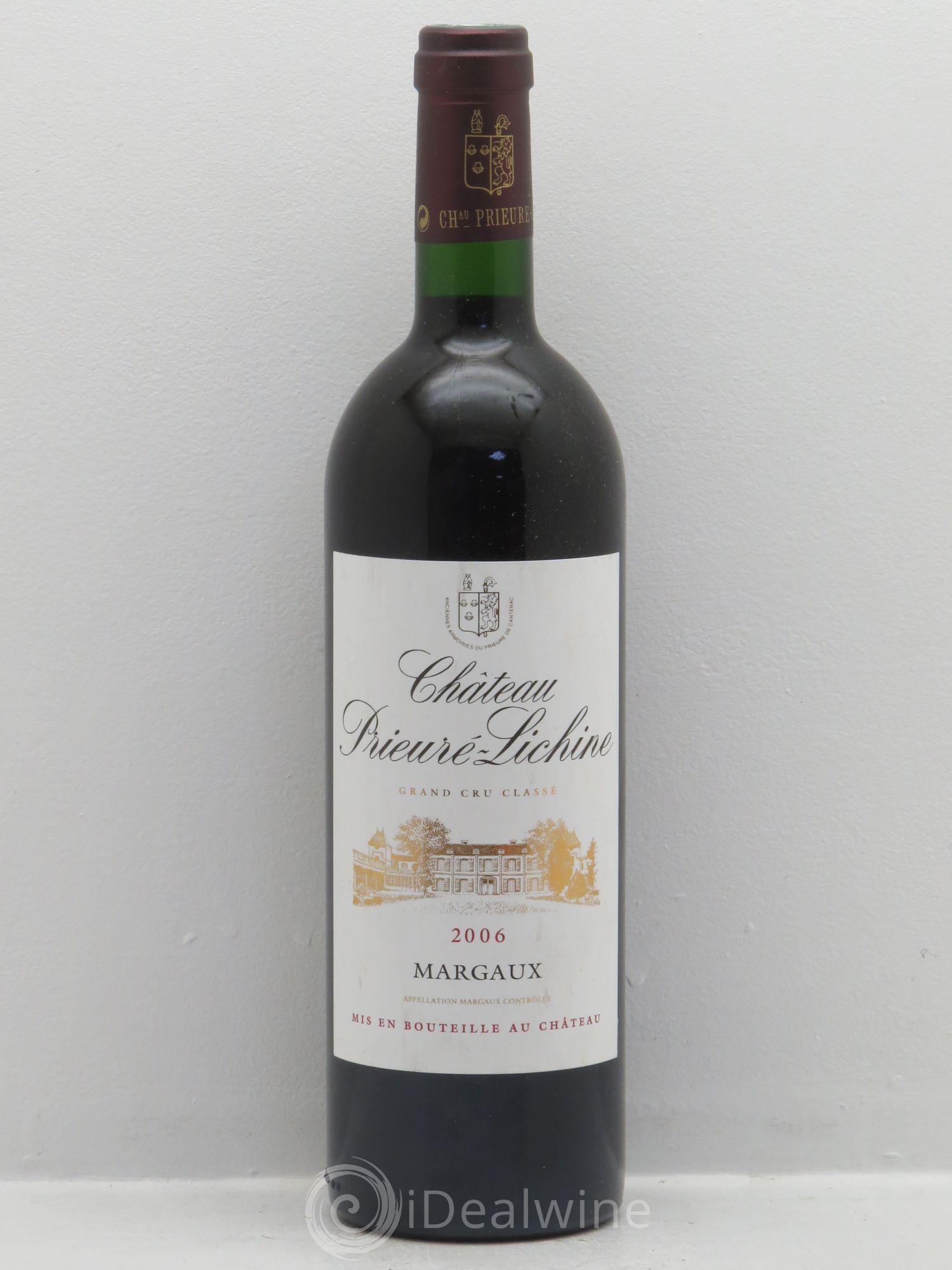 Château Prieuré Lichine 4ème Grand Cru Classé 2006 - Lot de 1 bouteille - 0