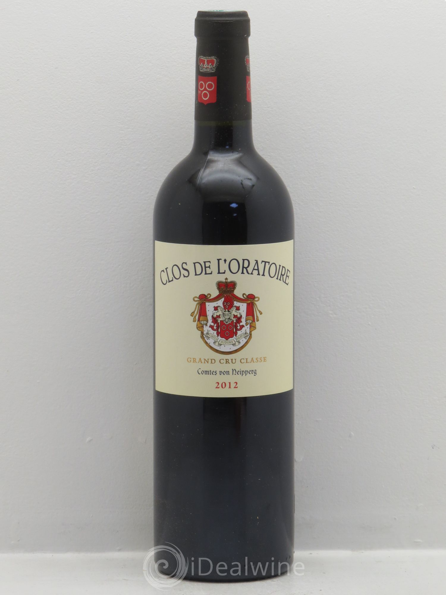 Clos de l'Oratoire Grand Cru Classé 2012 - Lot de 1 bouteille - 0