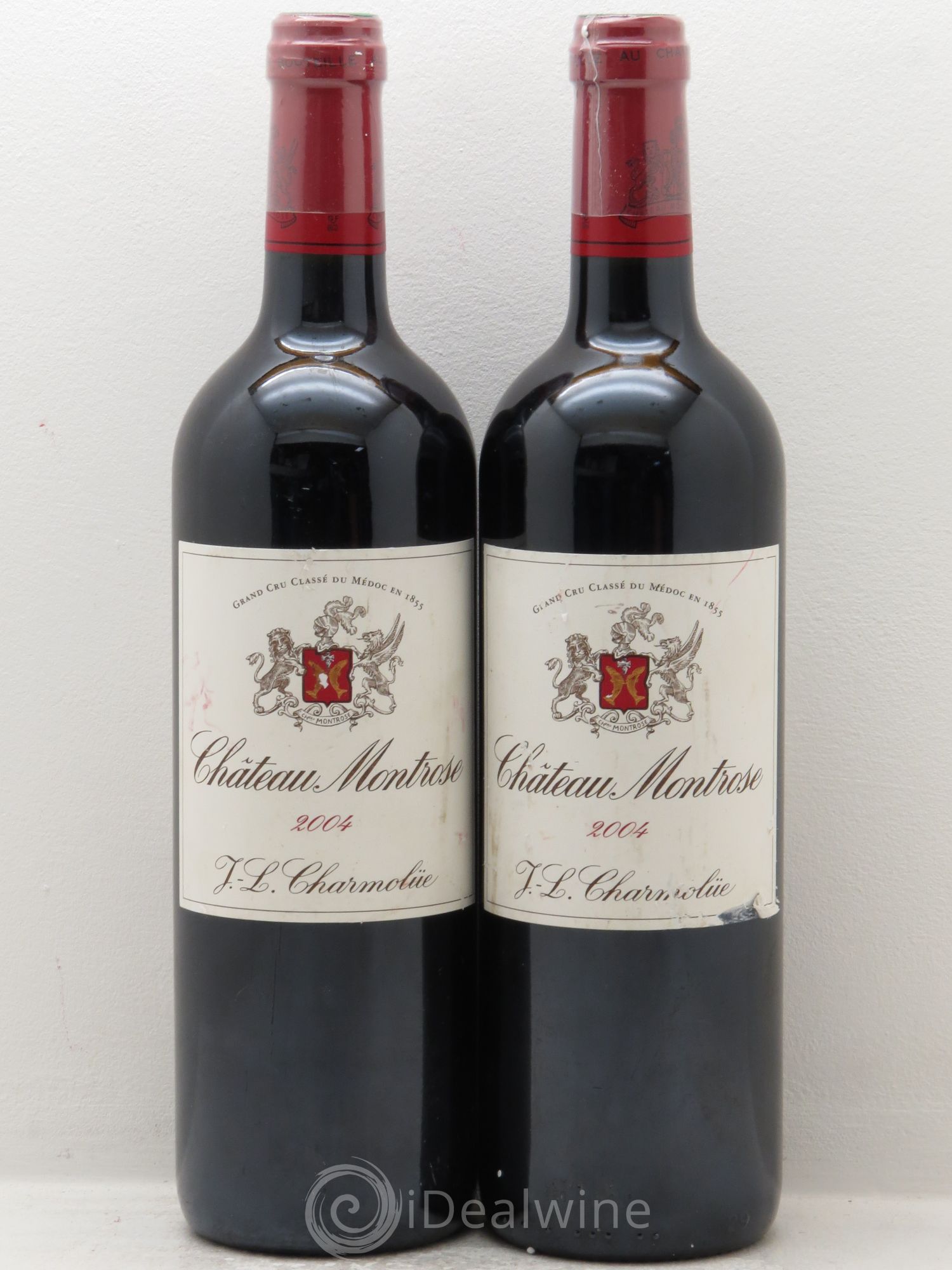 Château Montrose 2ème Grand Cru Classé 2004 - Lot de 2 bouteilles - 0