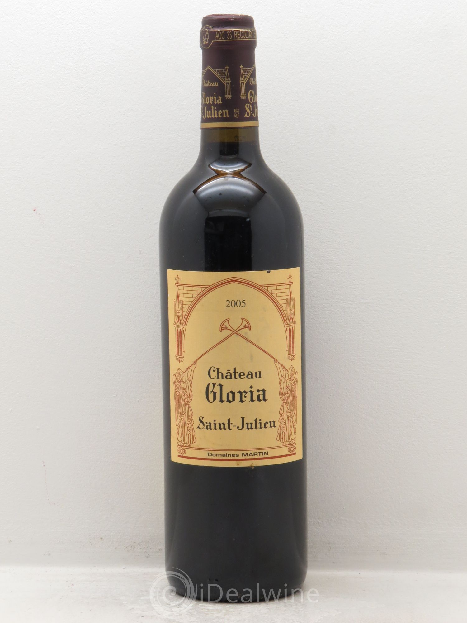 Château Gloria 2005 - Lot de 1 bouteille - 0
