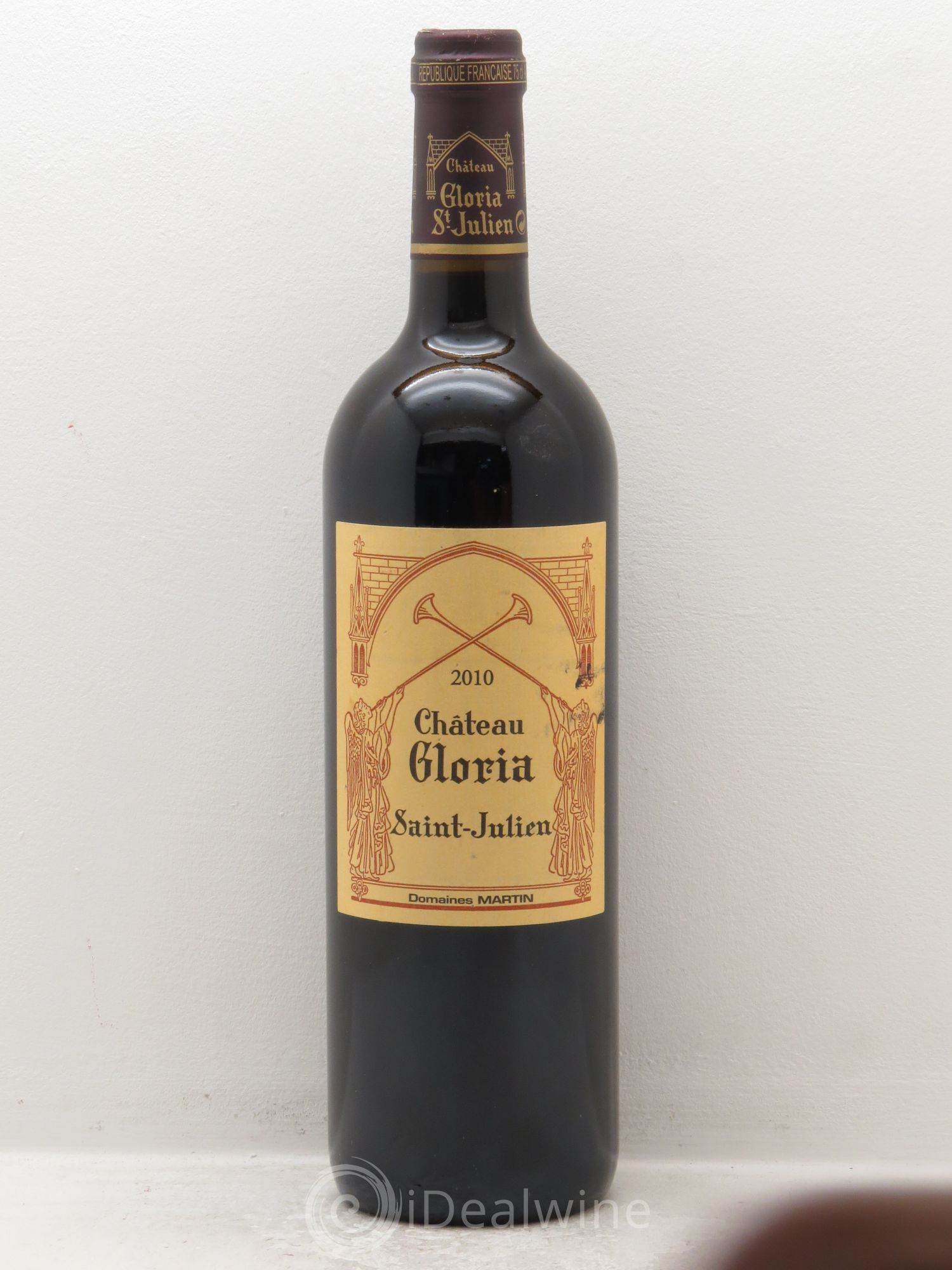 Château Gloria 2010 - Lot de 1 bouteille - 0