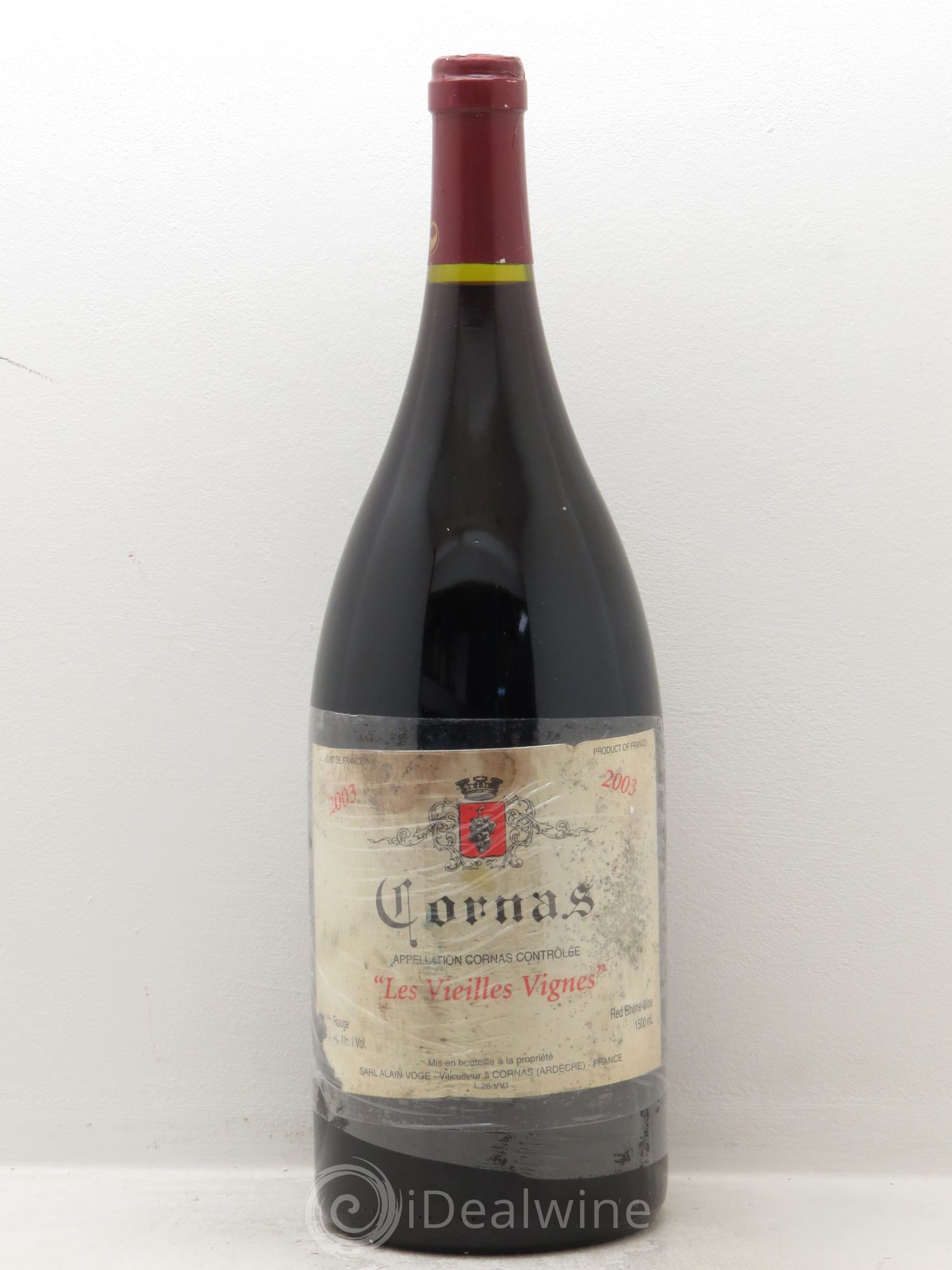 Cornas Les Vieilles Vignes Alain Voge (Domaine) 2003 - Lot de 1 magnum - 0