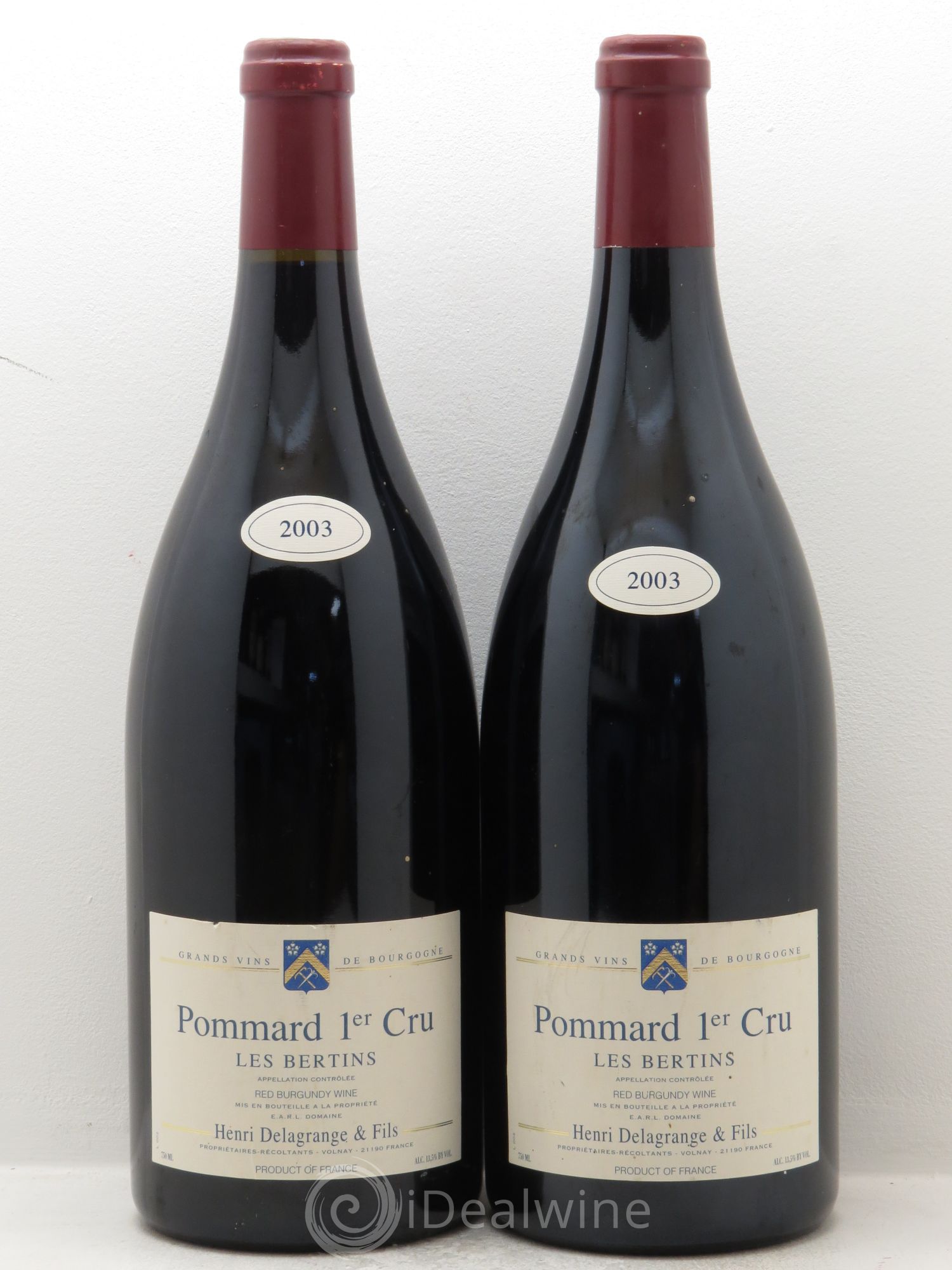 Pommard 1er Cru Domaine Delagrange 2003 - Posten von 2 Magnum - 0