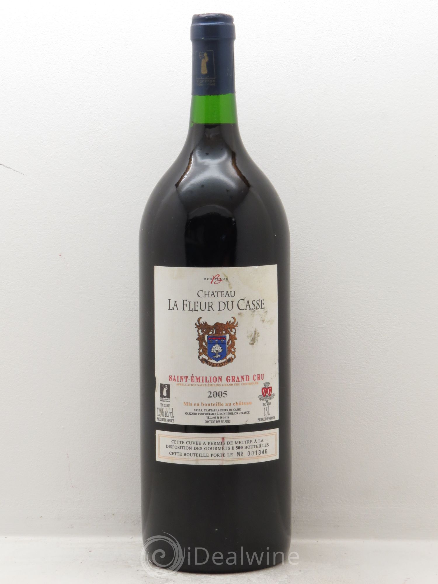 Saint-Émilion la Fleur du Casse 2005 - Posten von 1 Magnum - 0