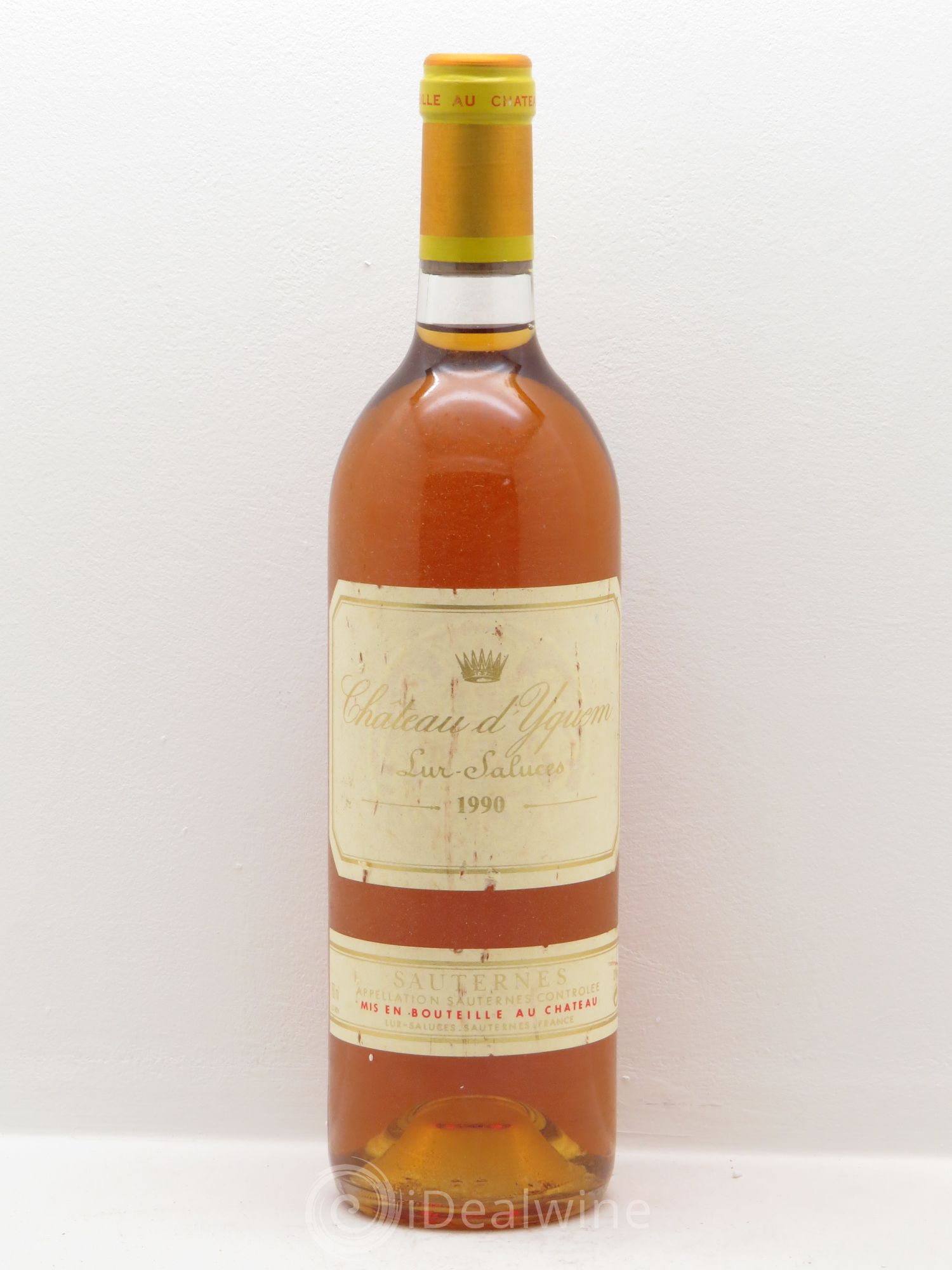 Château d' Yquem 1er Cru Classé Supérieur 1990 - Lotto di 1 bottiglia - 0