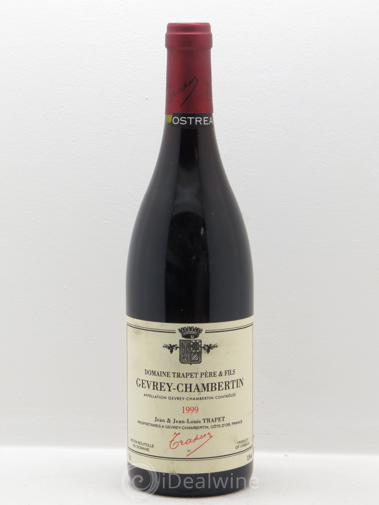 Gevrey-Chambertin Ostrea Domaine Trapet 1999 - Lot de 1 bouteille - 0