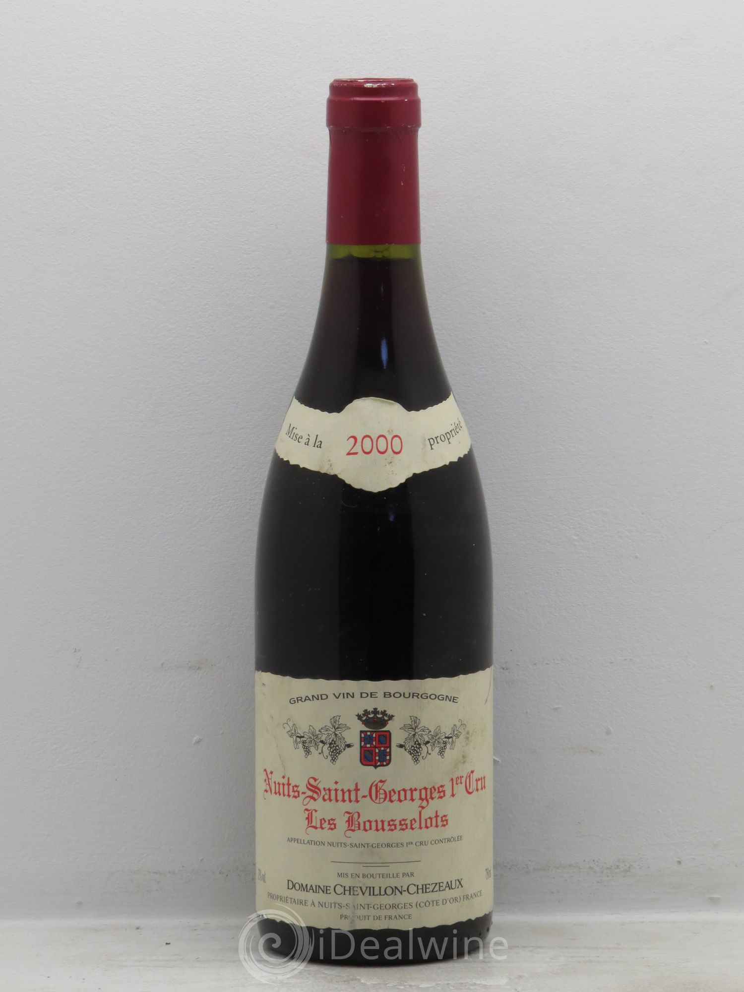 Nuits-Saint-Georges 1er Cru Domaine Chevillon Chezeaux 2000 - Lot de 1 bouteille - 0