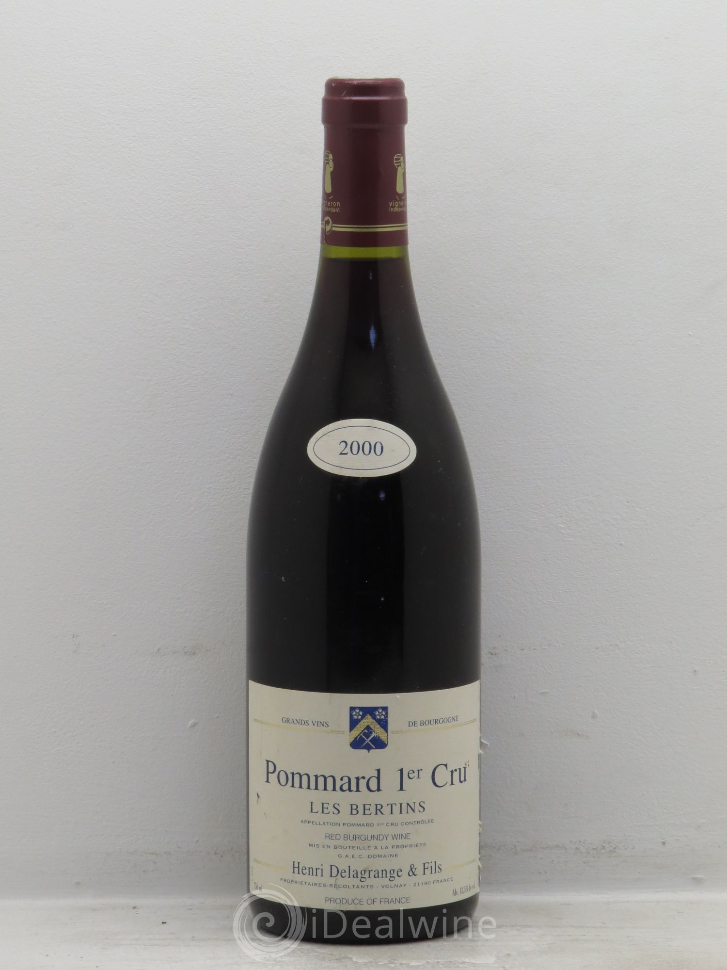Pommard 1er Cru Domaine Delagrange P et F 2000 - Posten von 1 Flasche - 0