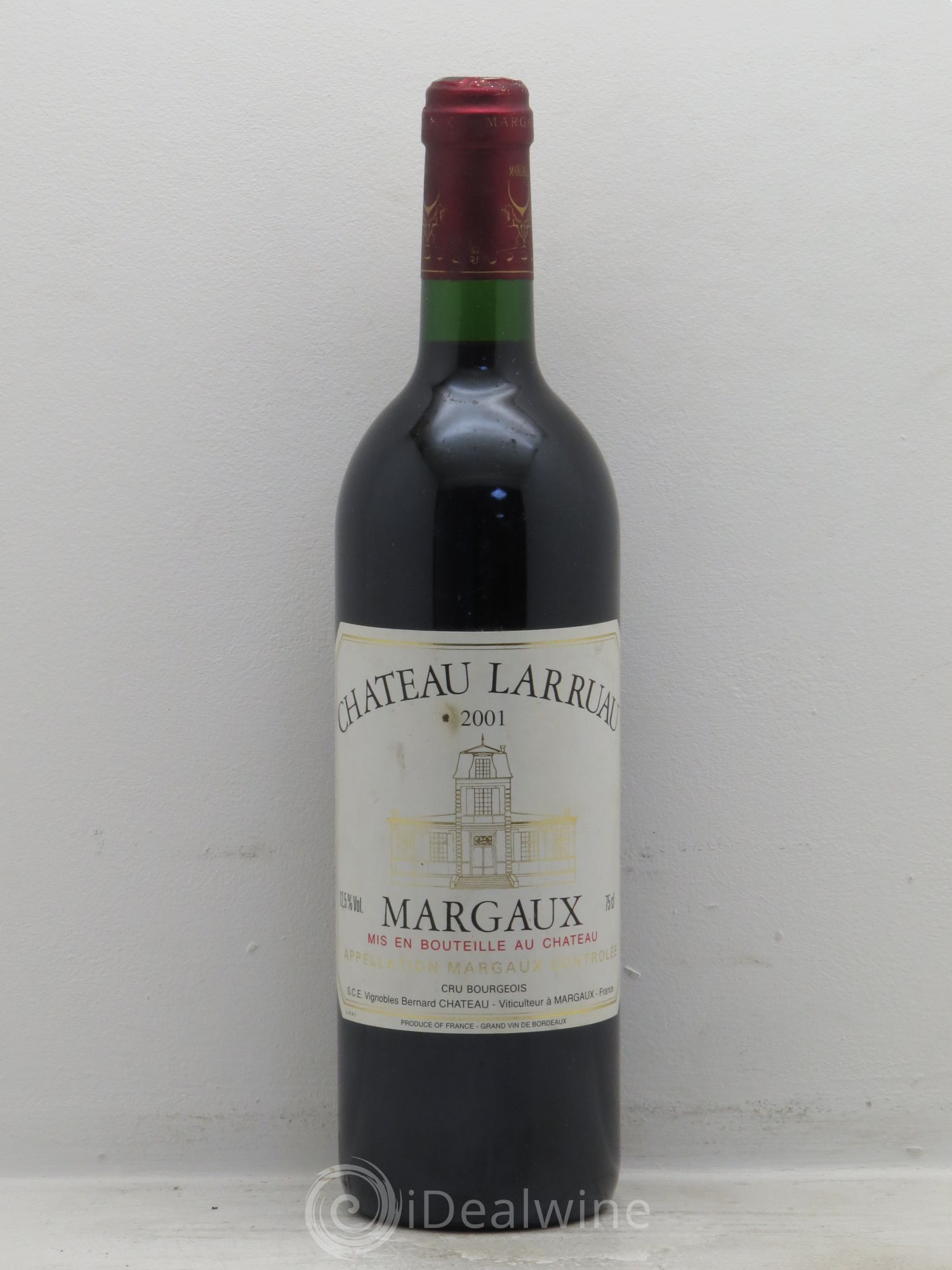 Château Larruau 2001 - Lot de 1 bouteille - 0